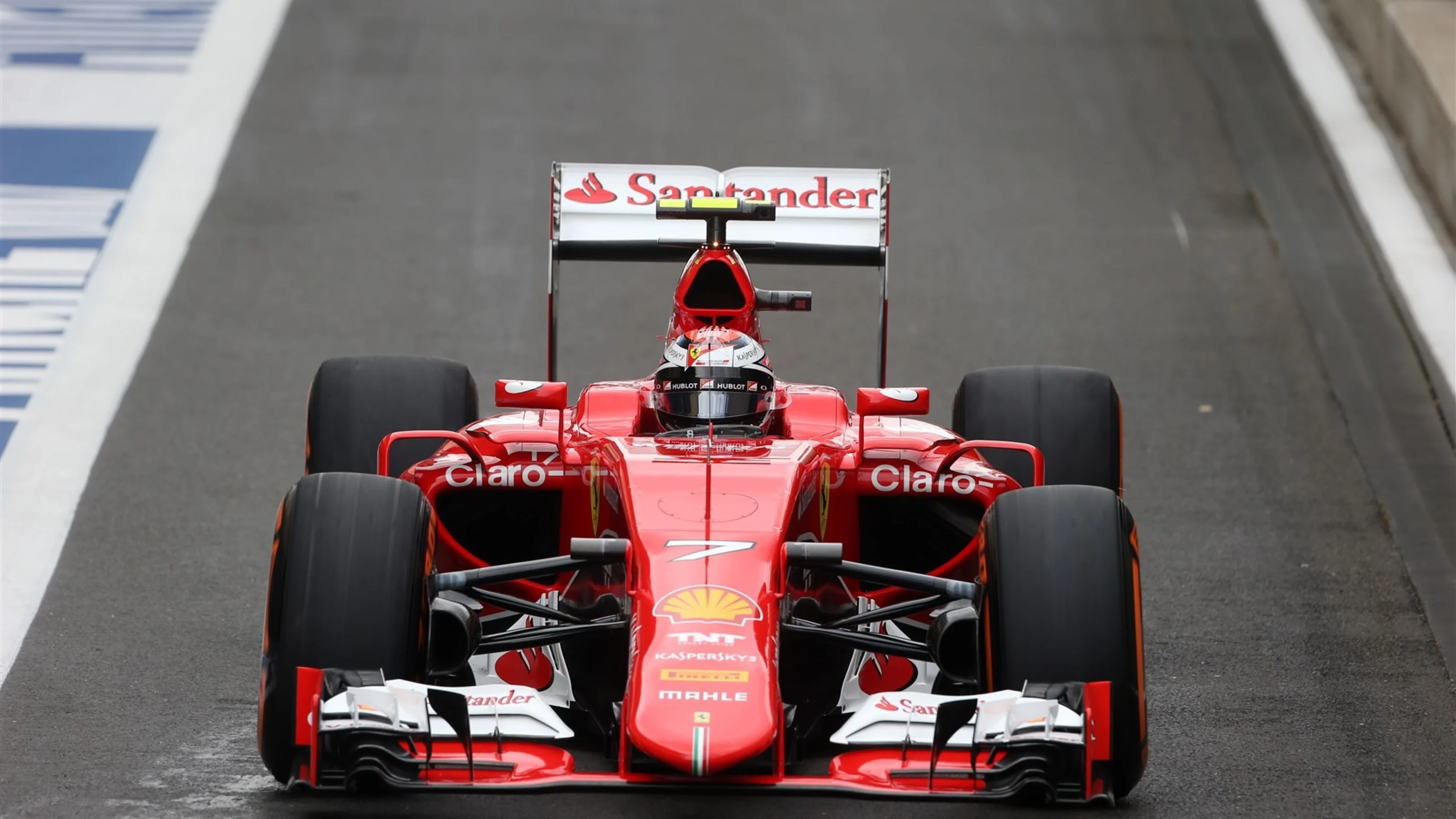 Kimi Raikkonen (FIN) Ferrari SF15-T at Formula One World Championship, Rd9, British Grand Prix,
