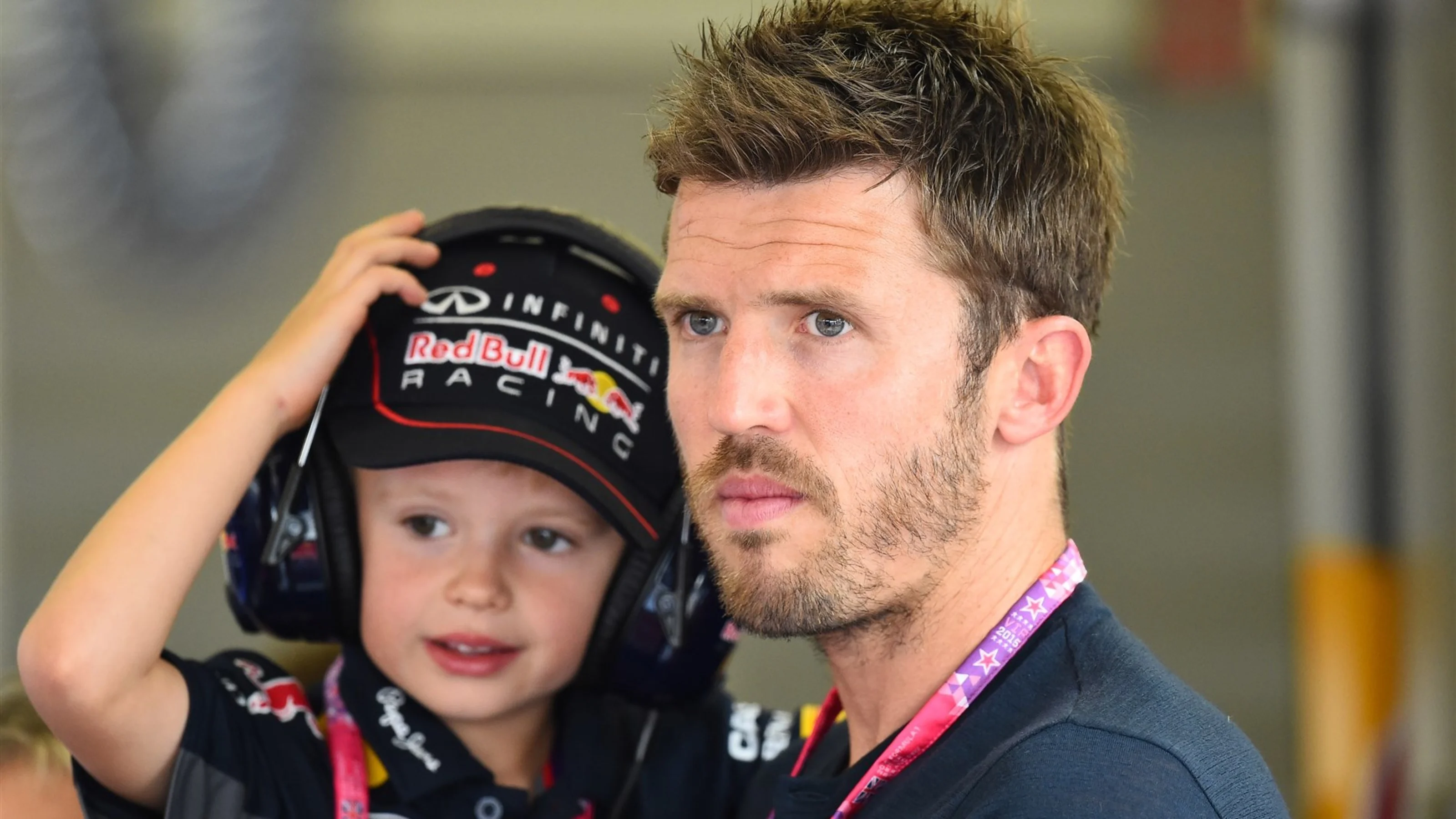 Michael Carrick (GBR) with Red Bull Racing at Formula One World Championship, Rd9, British Grand