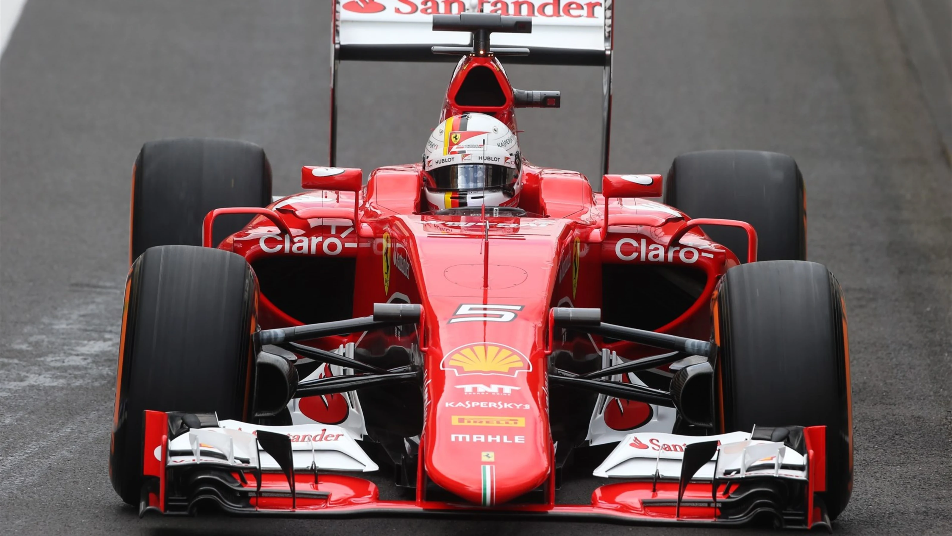 Sebastian Vettel (GER) Ferrari SF15-T at Formula One World Championship, Rd9, British Grand Prix,