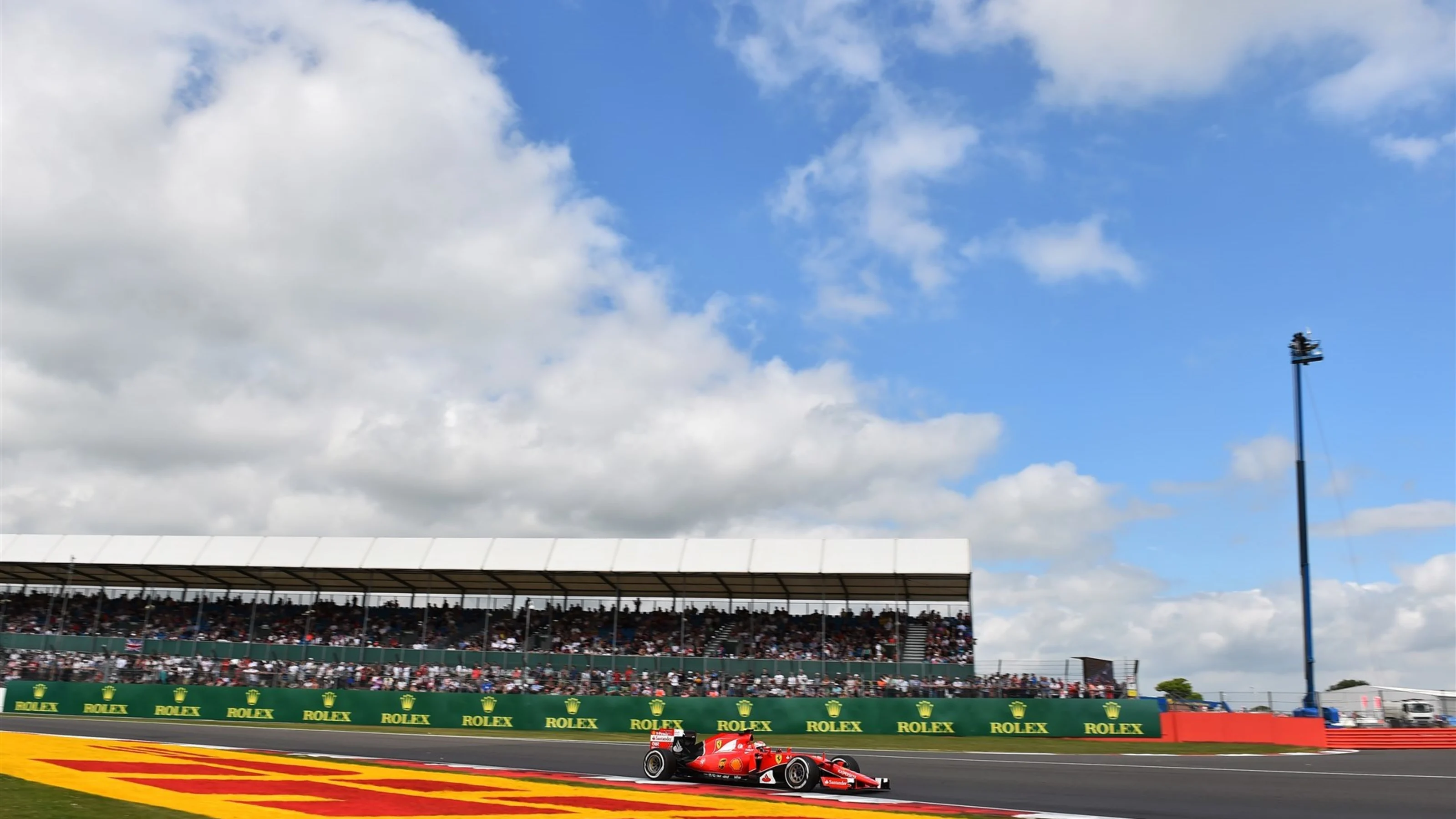 Kimi Raikkonen (FIN) Ferrari SF15-T at Formula One World Championship, Rd9, British Grand Prix,