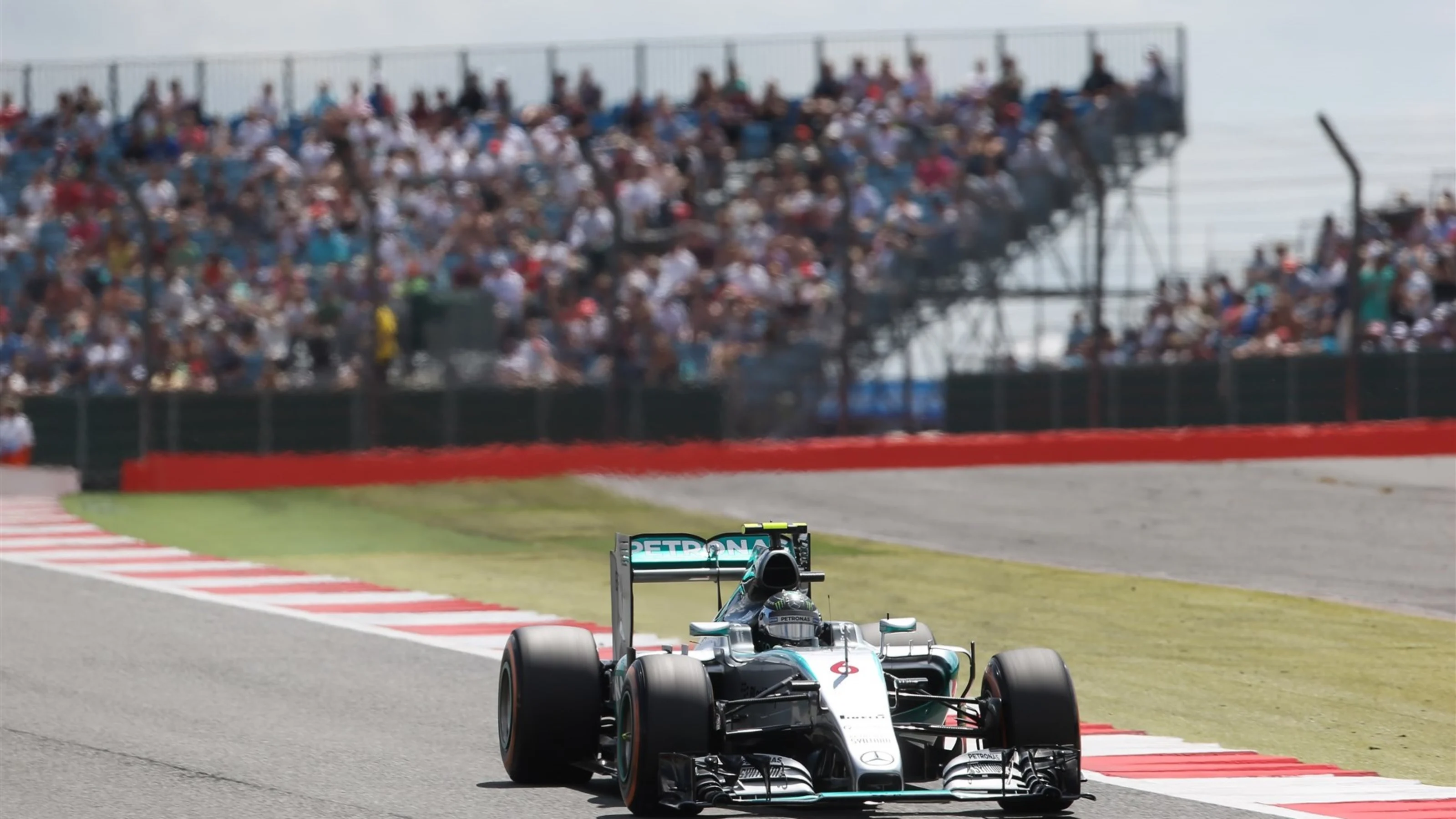 Nico Rosberg (GER) Mercedes AMG F1 W06 at Formula One World Championship, Rd9, British Grand Prix,