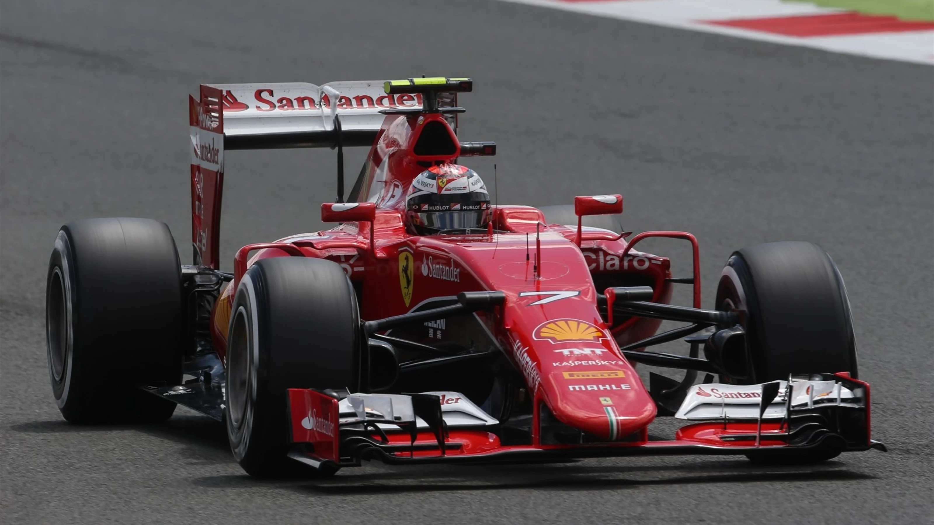 Kimi Raikkonen (FIN) Ferrari SF15-T at Formula One World Championship, Rd9, British Grand Prix,