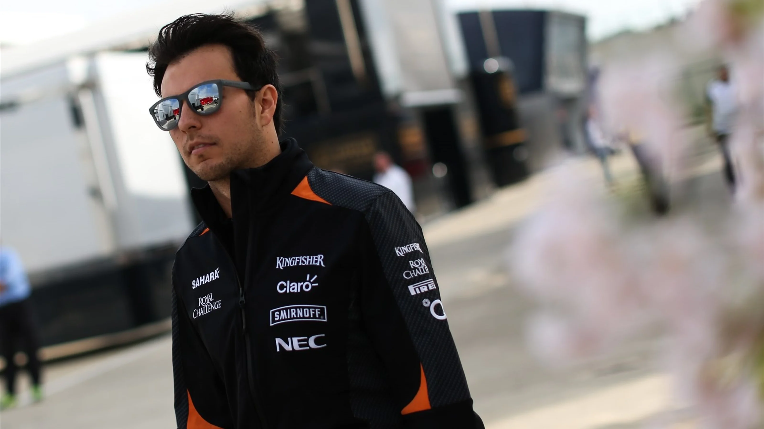 Sergio Perez (MEX) Force India at Formula One World Championship, Rd9, British Grand Prix,