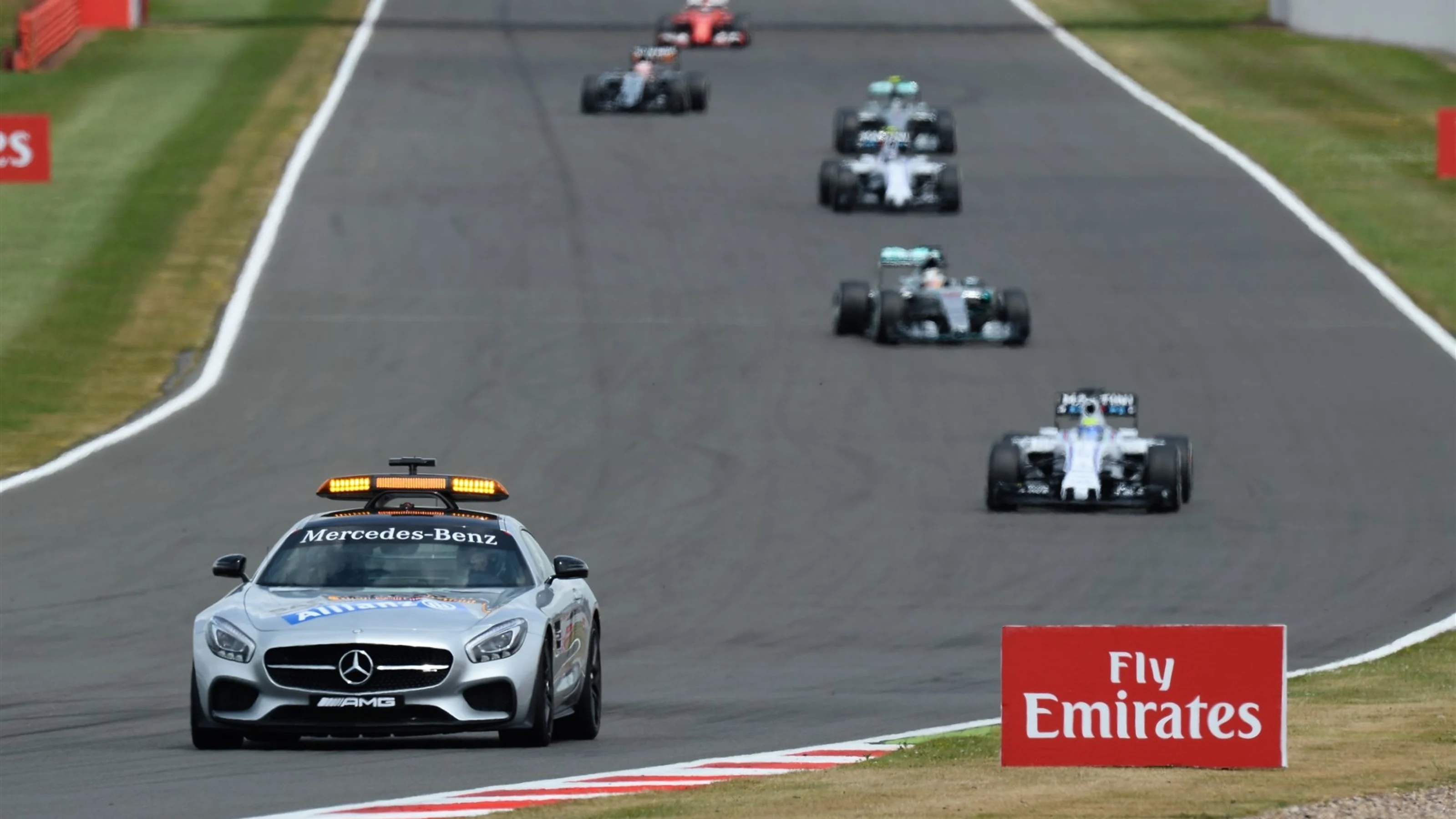 Safety Car at Formula One World Championship, Rd9, British Grand Prix, Race, Silverstone, England,