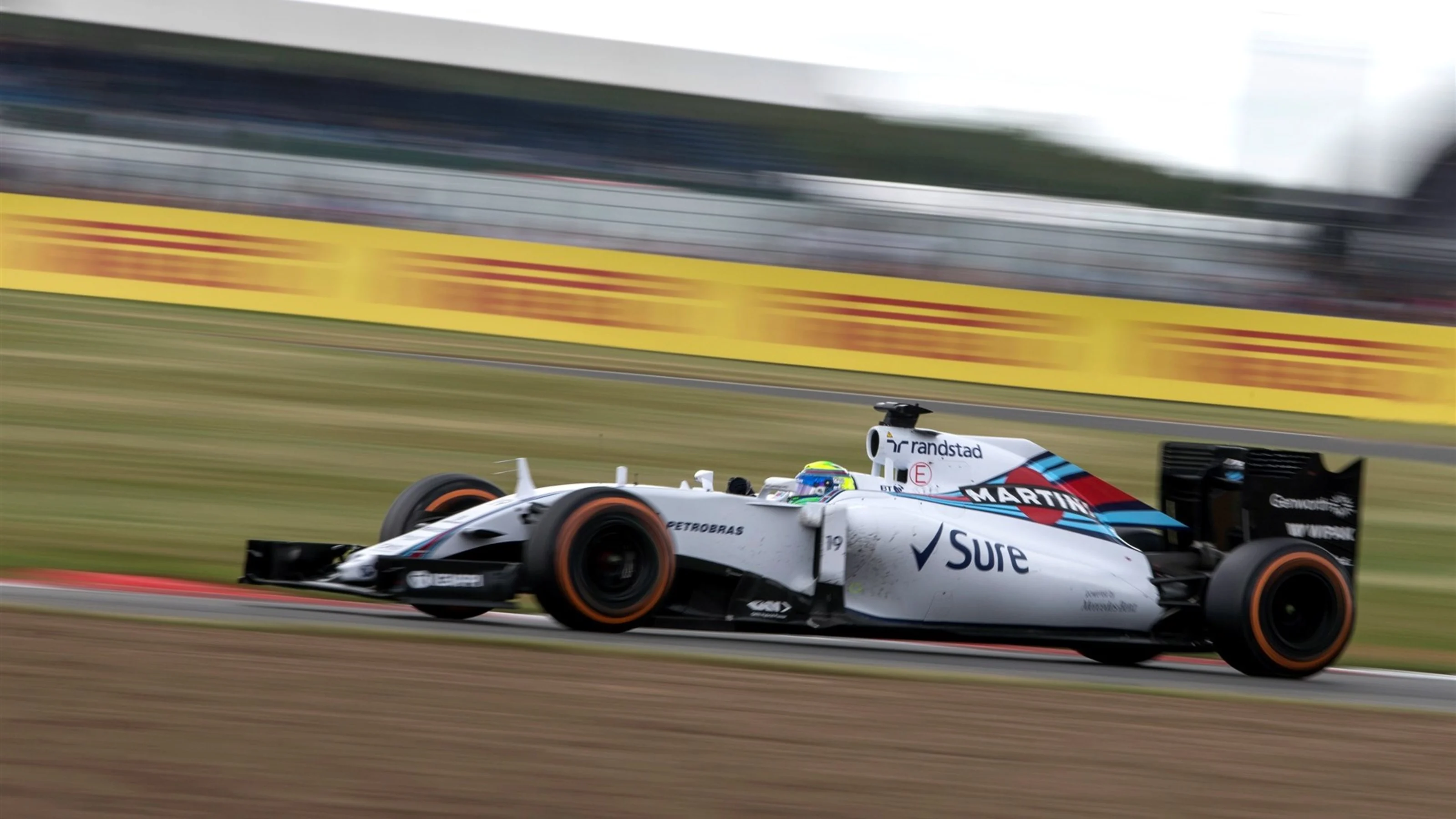 Felipe Massa (BRA) Williams FW37 at Formula One World Championship, Rd9, British Grand Prix, Race,