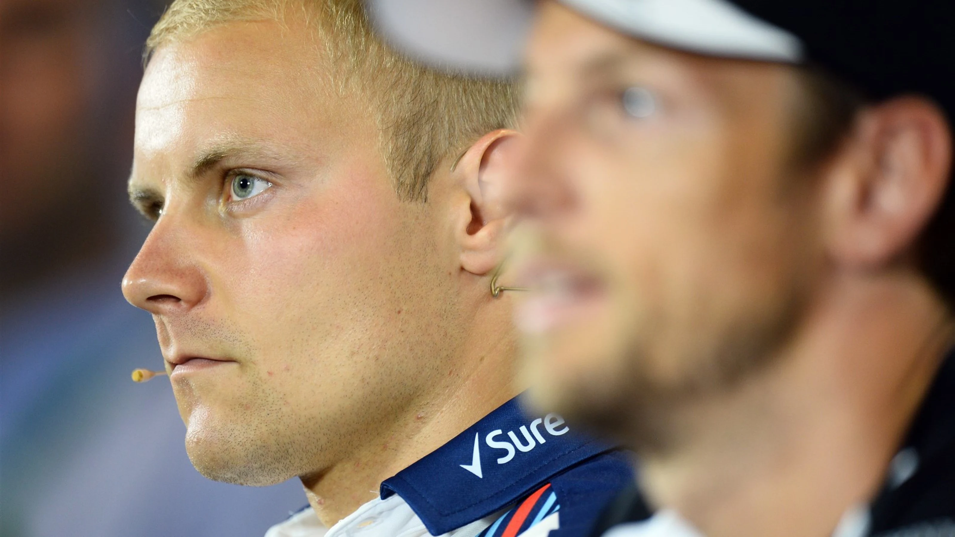 Valtteri Bottas (FIN) Williams in the press conference at Formula One World Championship, Rd9,