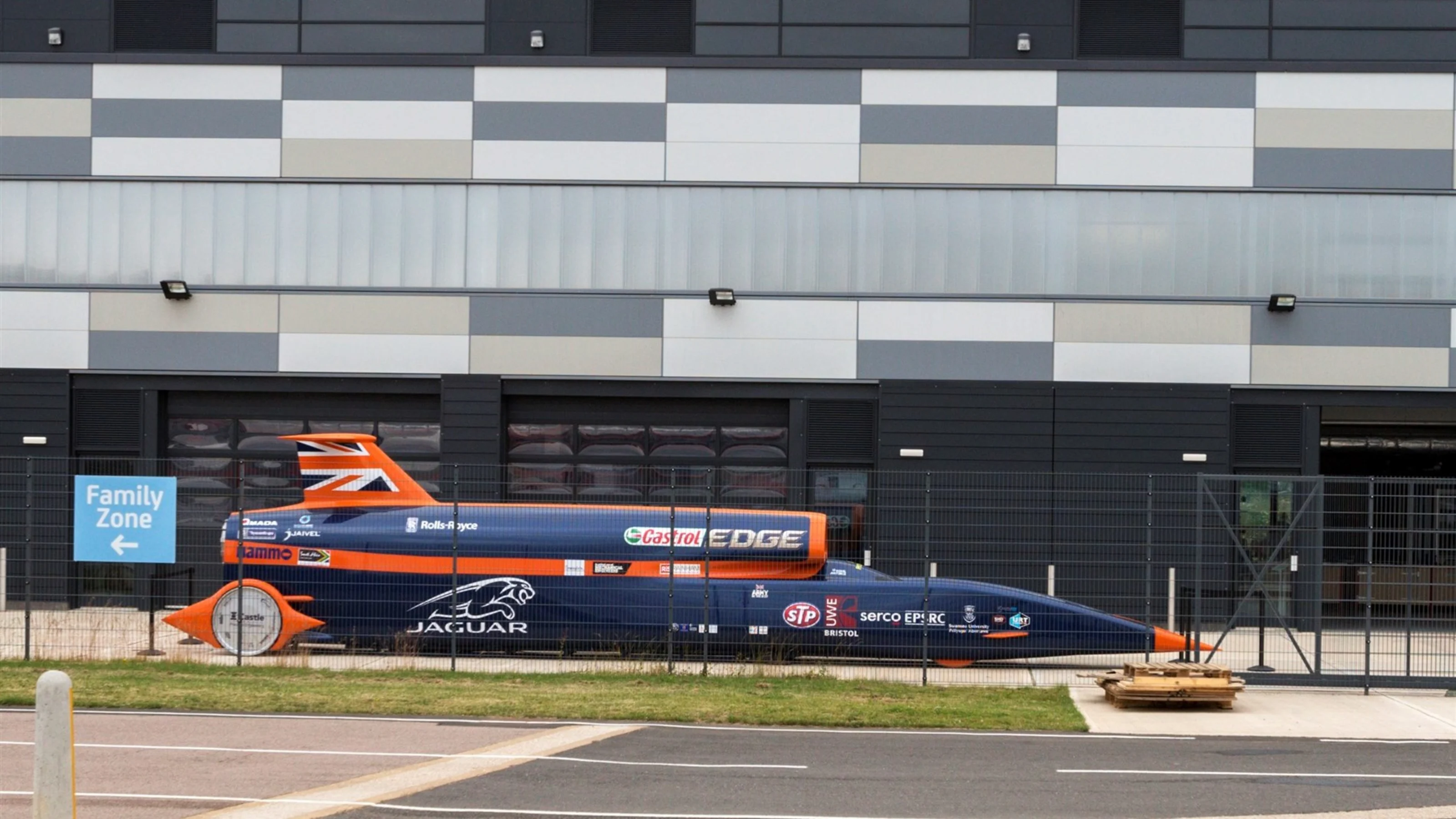 The Bloodhound at Formula One World Championship, Rd9, British Grand Prix, Preparations,