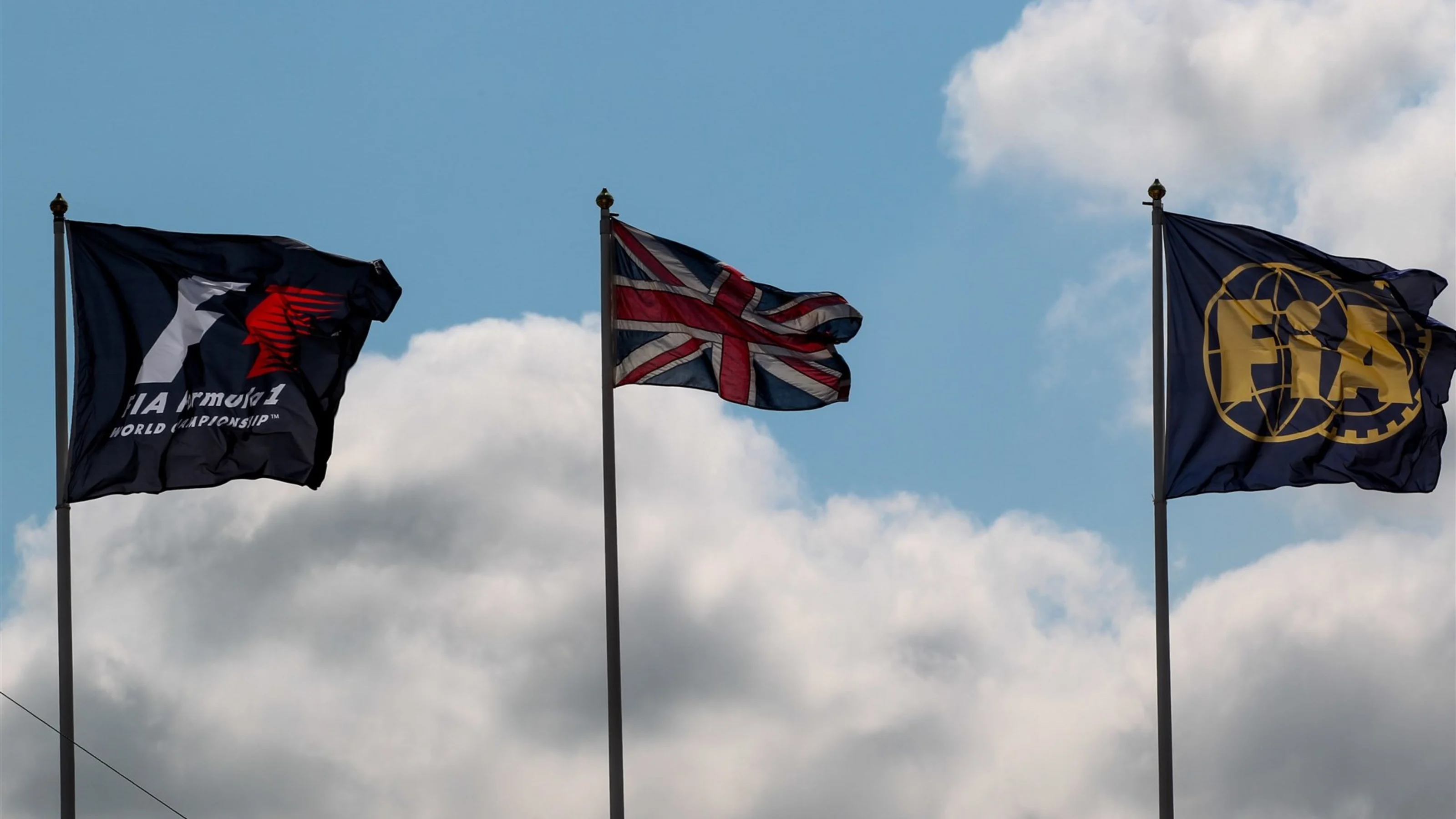 Flags at Formula One World Championship, Rd9, British Grand Prix, Preparations, Silverstone,