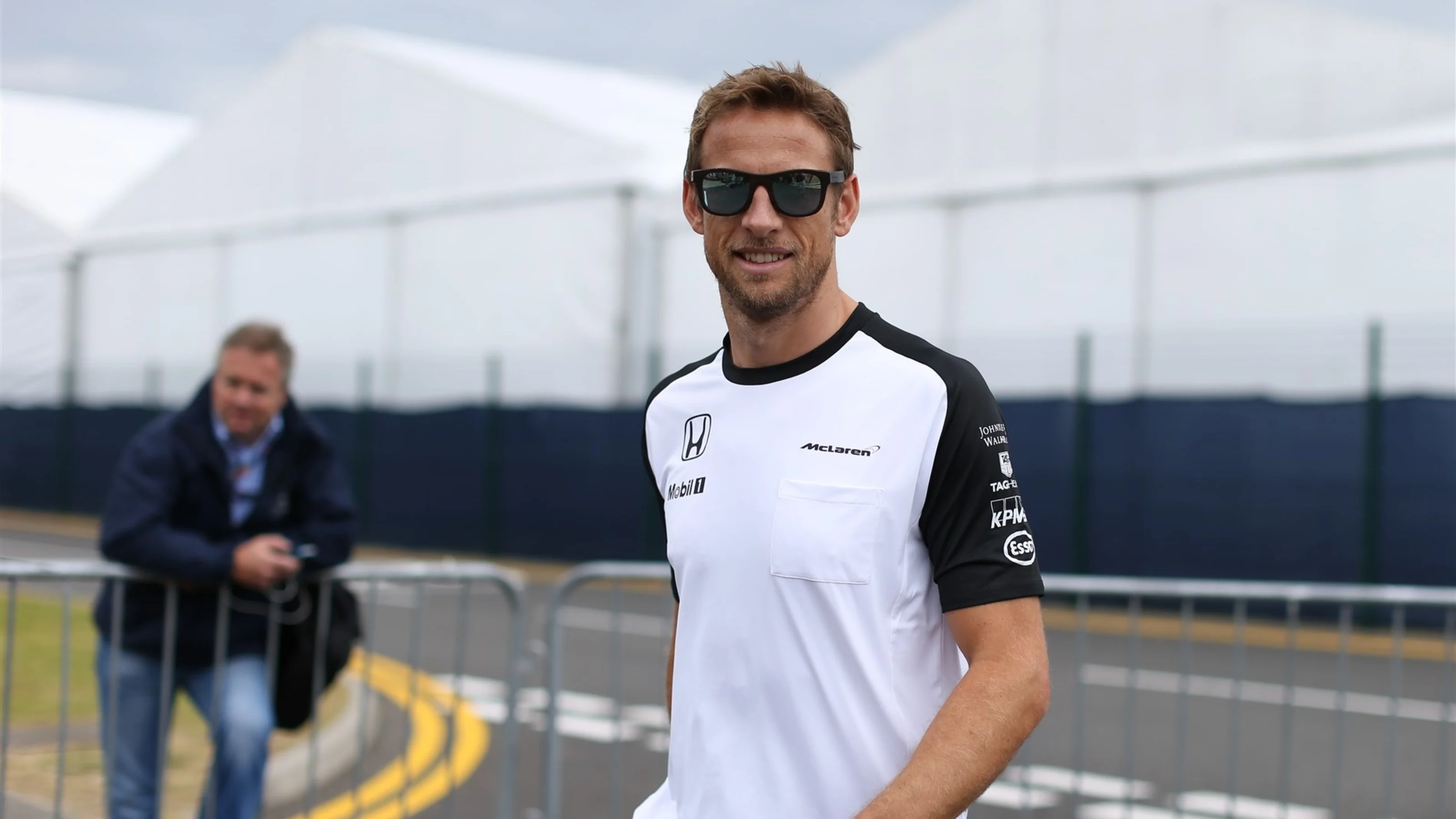 Jenson Button (GBR) McLaren at Formula One World Championship, Rd9, British Grand Prix,