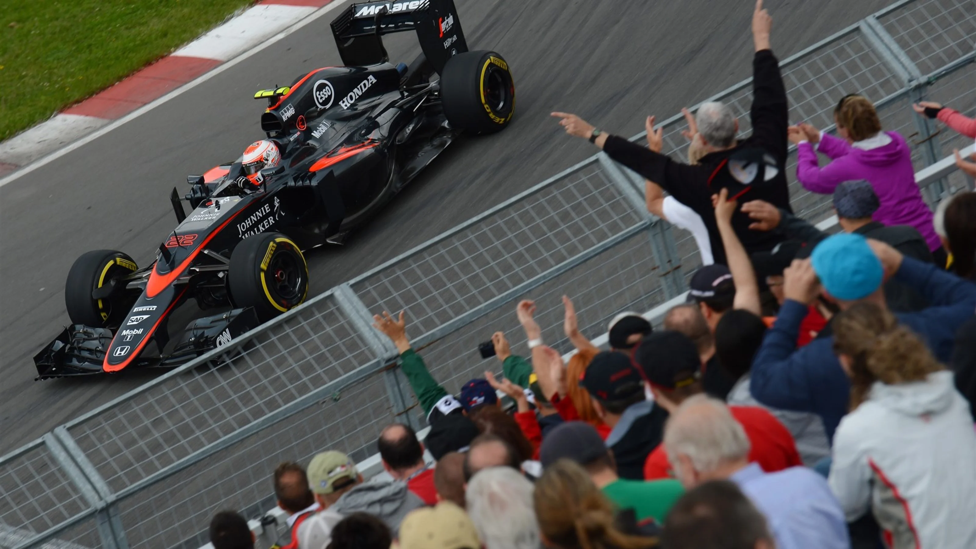 Jenson Button (GBR) McLaren MP4-30 at Formula One World Championship, Rd7, Canadian Grand Prix,