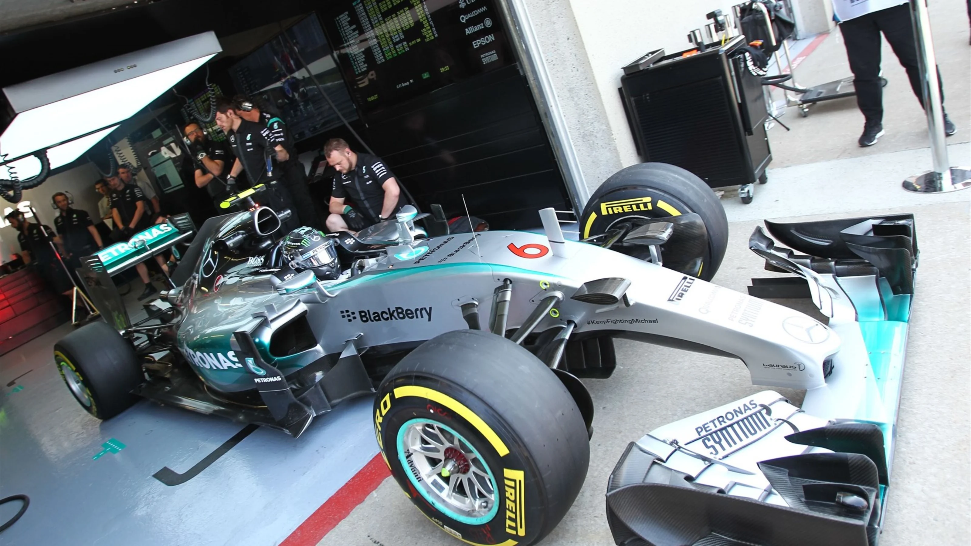 Nico Rosberg (GER) Mercedes AMG F1 W06 at Formula One World Championship, Rd7, Canadian Grand Prix,
