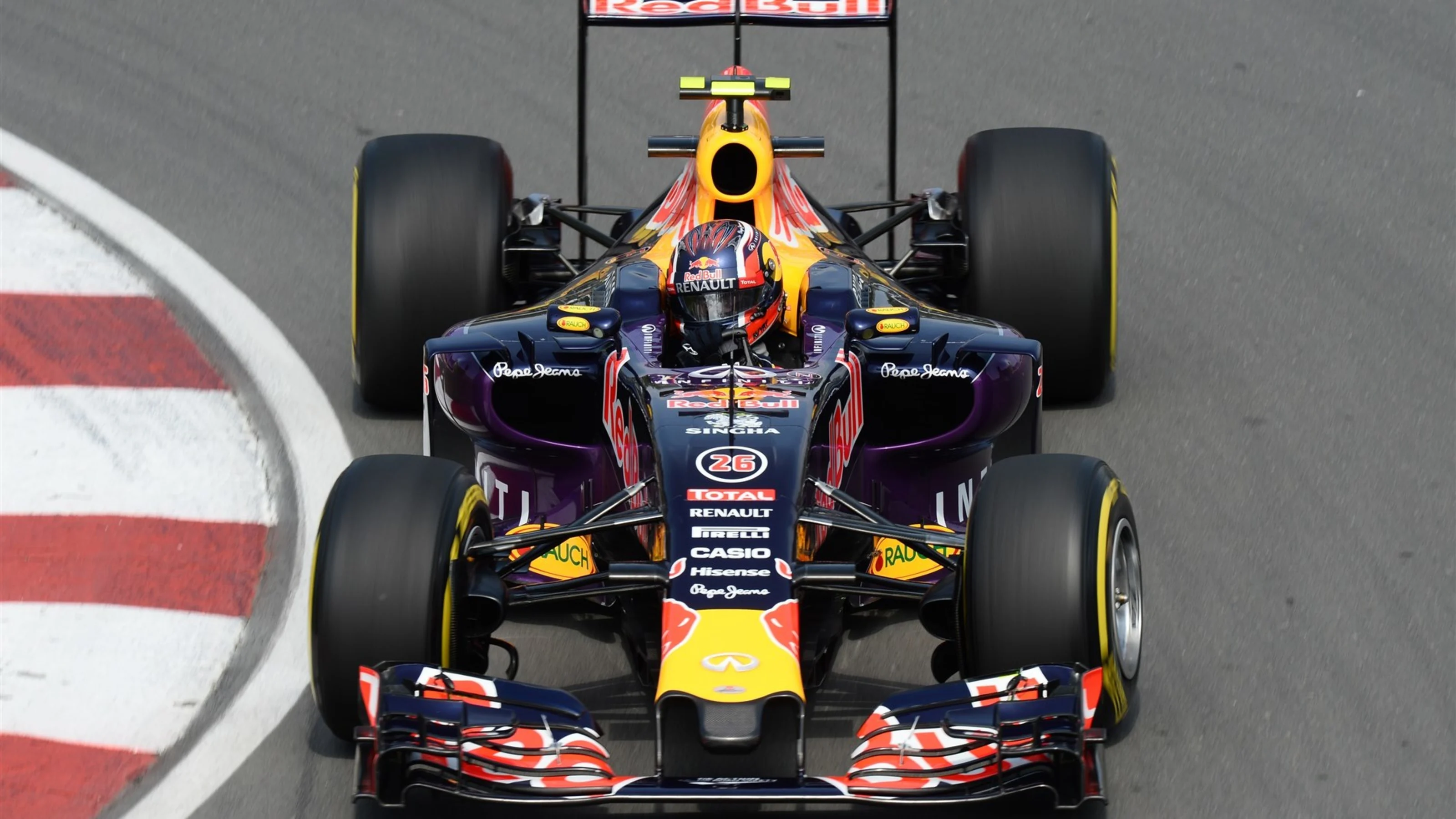 Daniil Kvyat (RUS) Red Bull Racing RB11 at Formula One World Championship, Rd7, Canadian Grand