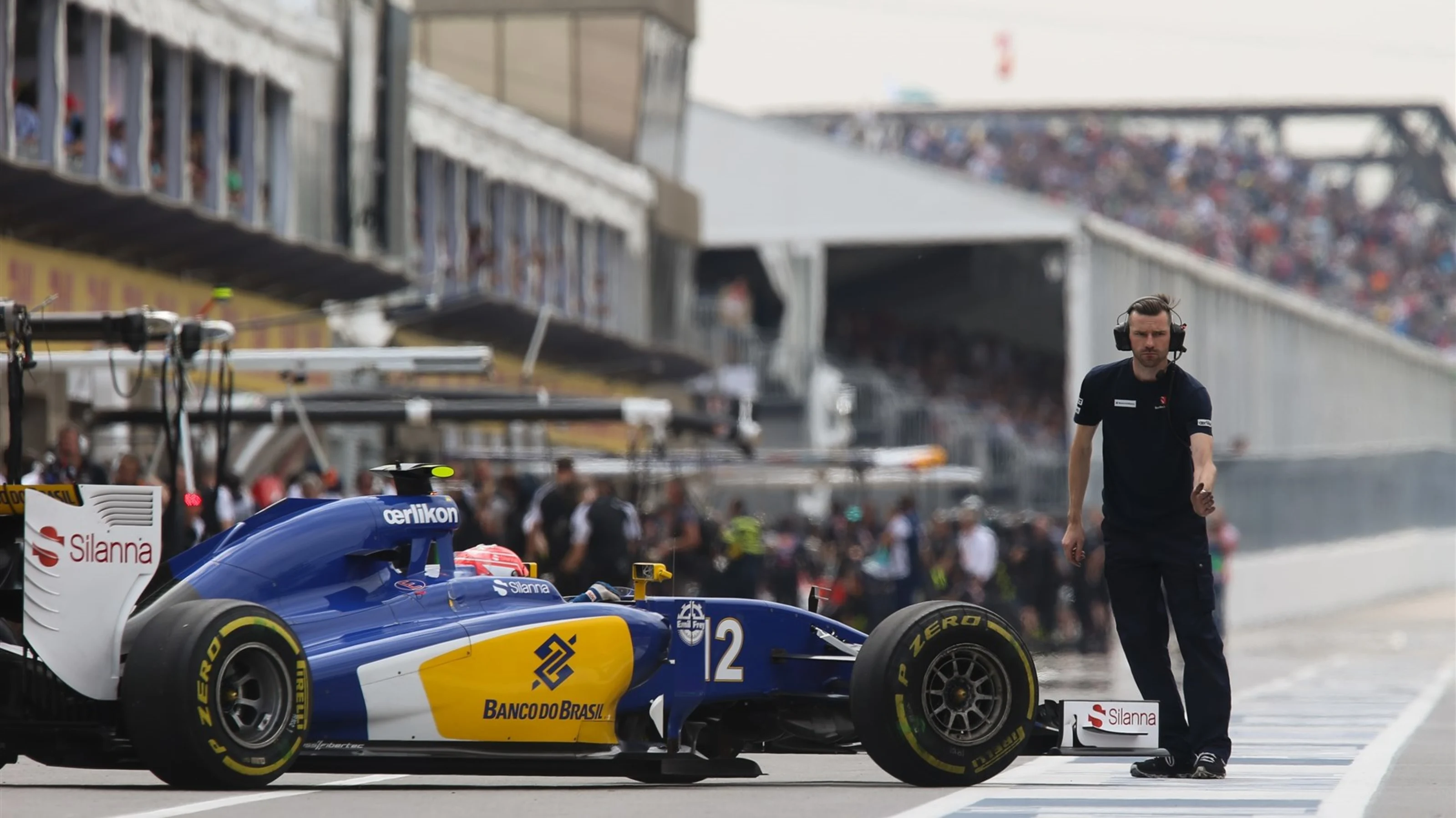 Felipe Nasr (BRA) Sauber C34 at Formula One World Championship, Rd7, Canadian Grand Prix, Practice,