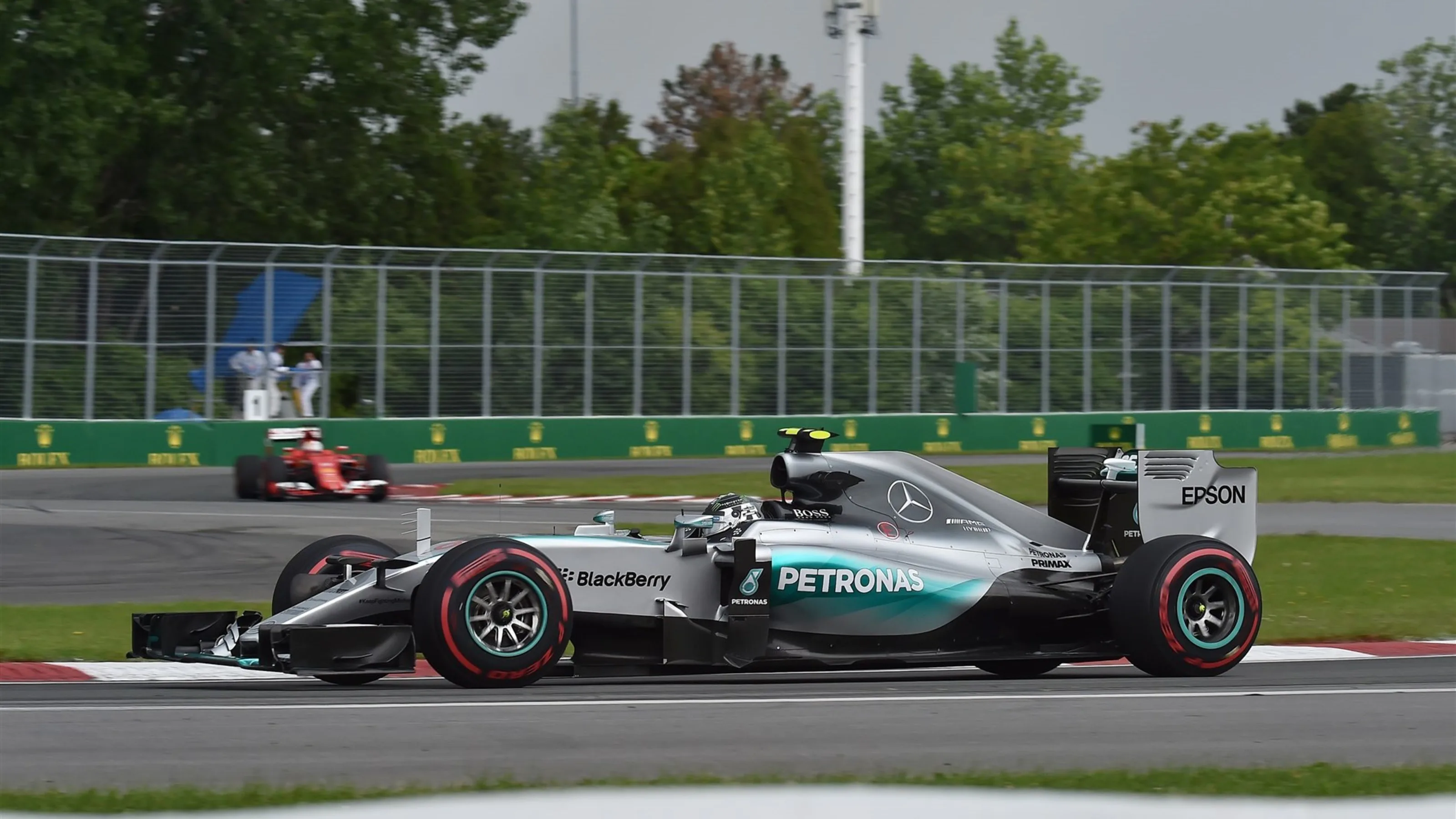Nico Rosberg (GER) Mercedes AMG F1 W06 at Formula One World Championship, Rd7, Canadian Grand Prix,