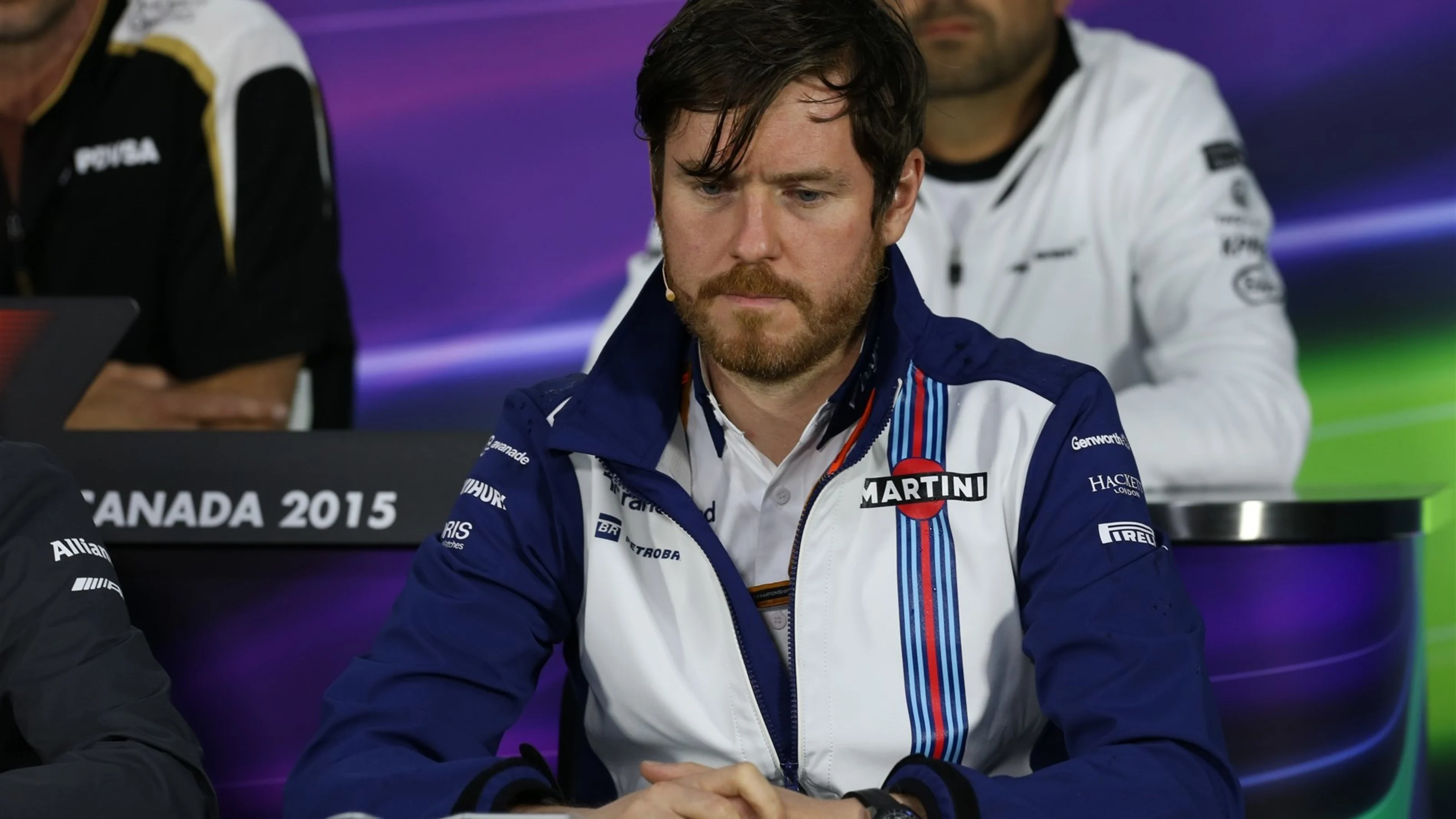 Rob Smedley (GBR) Williams Head of Vehicle Performance in the Press Conference at Formula One World