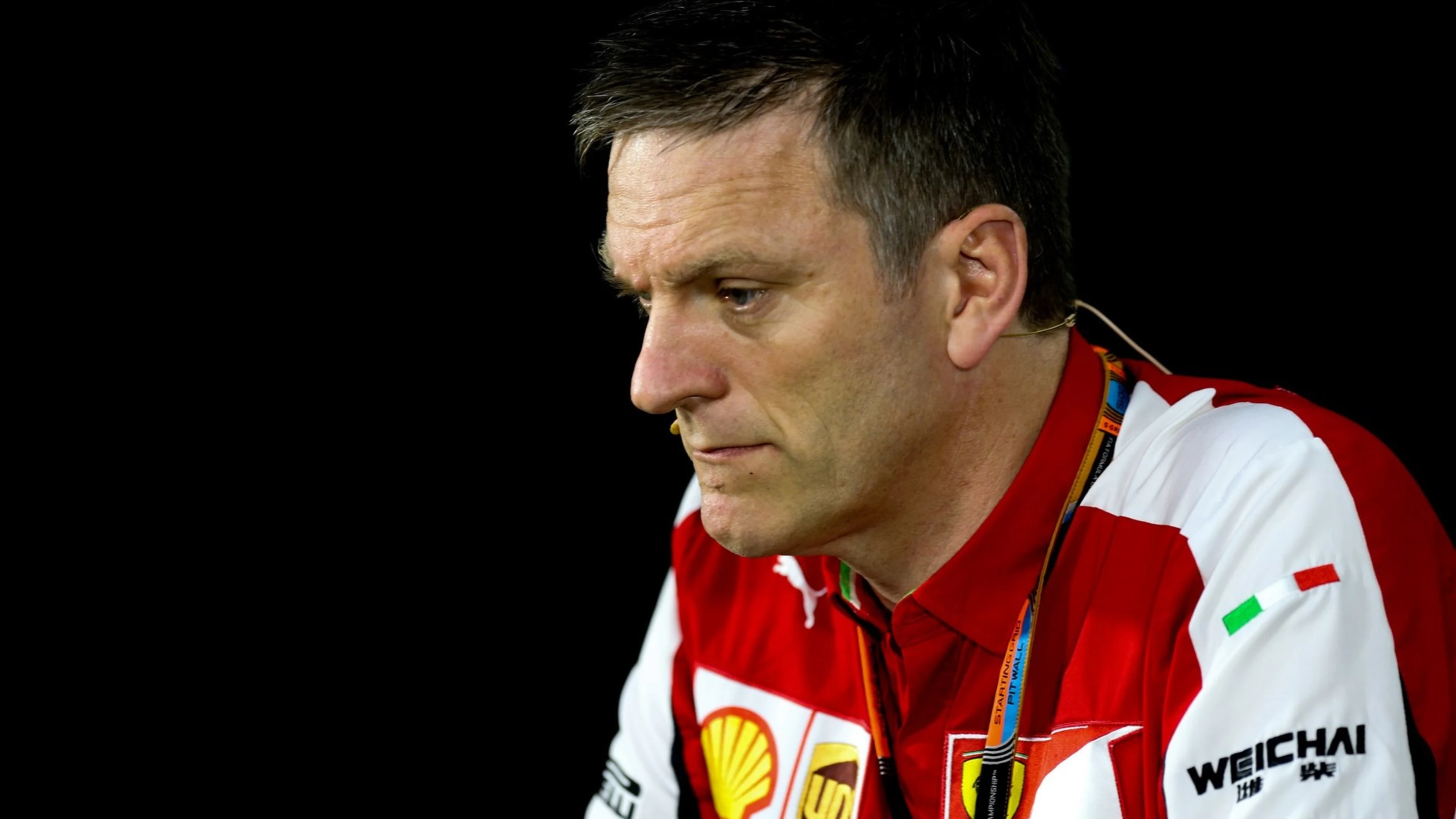 James Allison (GBR) Ferrari Chassis Technical Director in the Press Conference at Formula One World