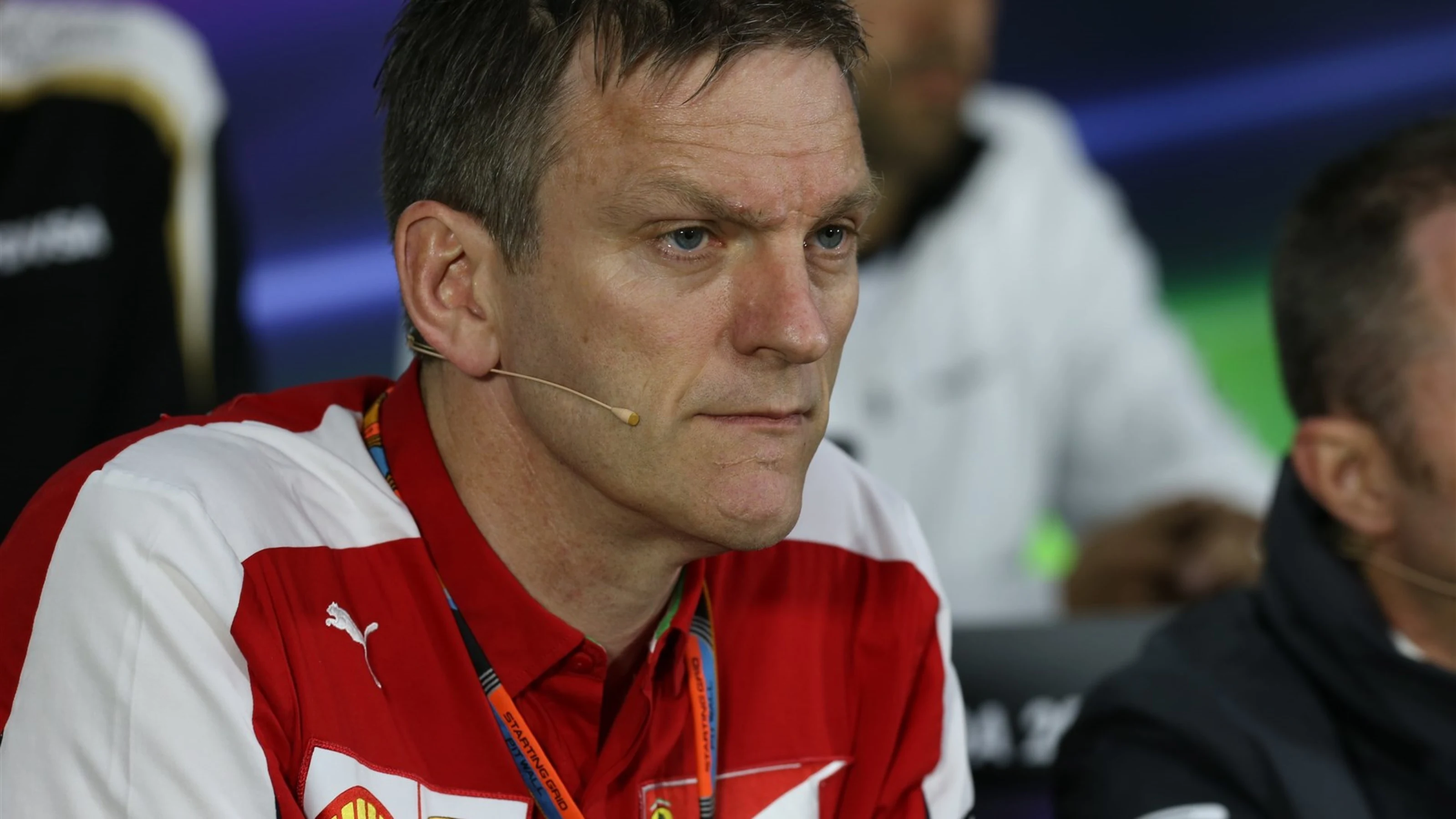 James Allison (GBR) Ferrari Chassis Technical Director in the Press Conference at Formula One World