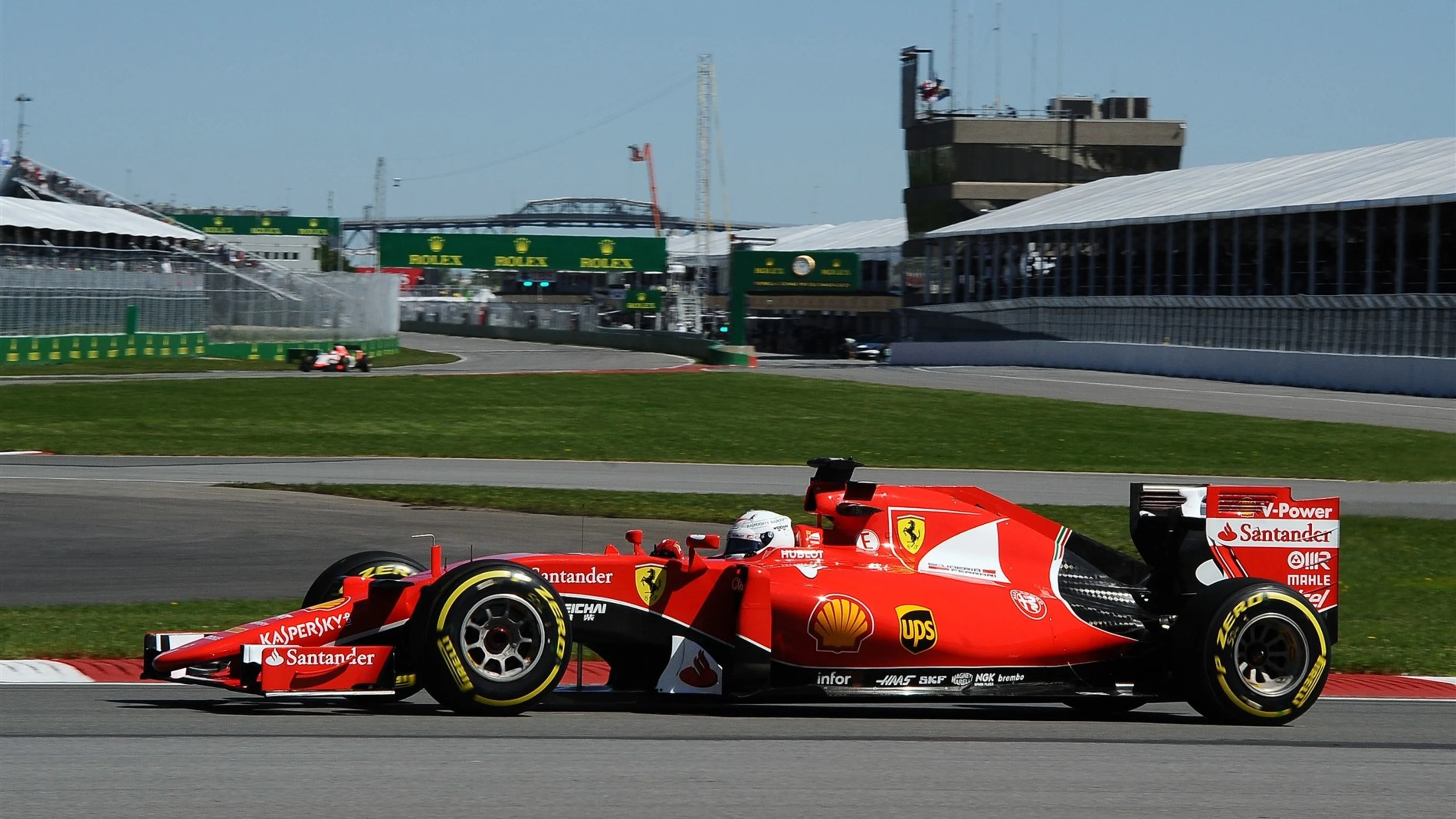 Sebastian Vettel (GER) Ferrari SF15-T at Formula One World Championship, Rd7, Canadian Grand Prix,