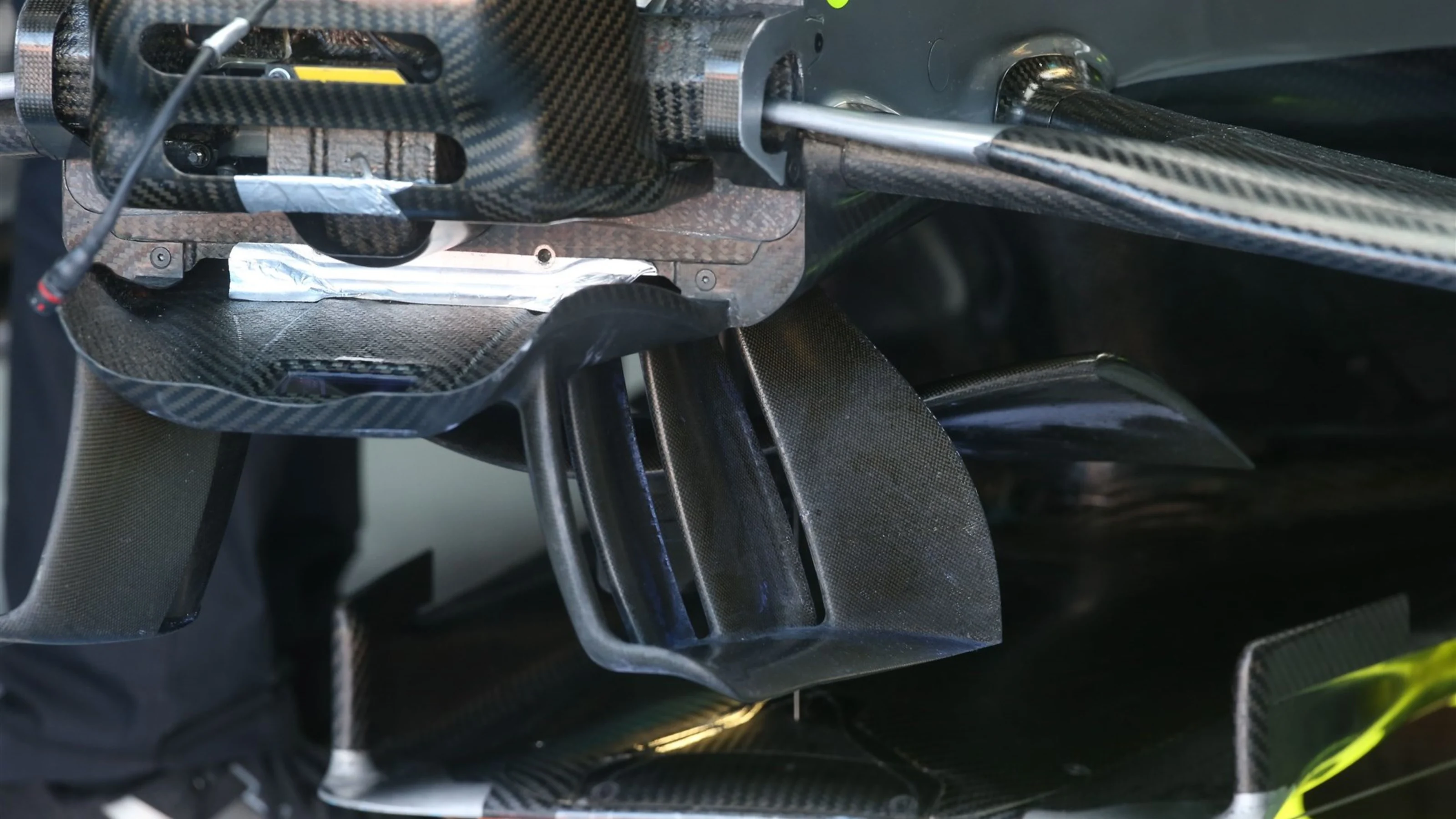 Mercedes AMG F1 W06 aero detail at Formula One World Championship, Rd7, Canadian Grand Prix,