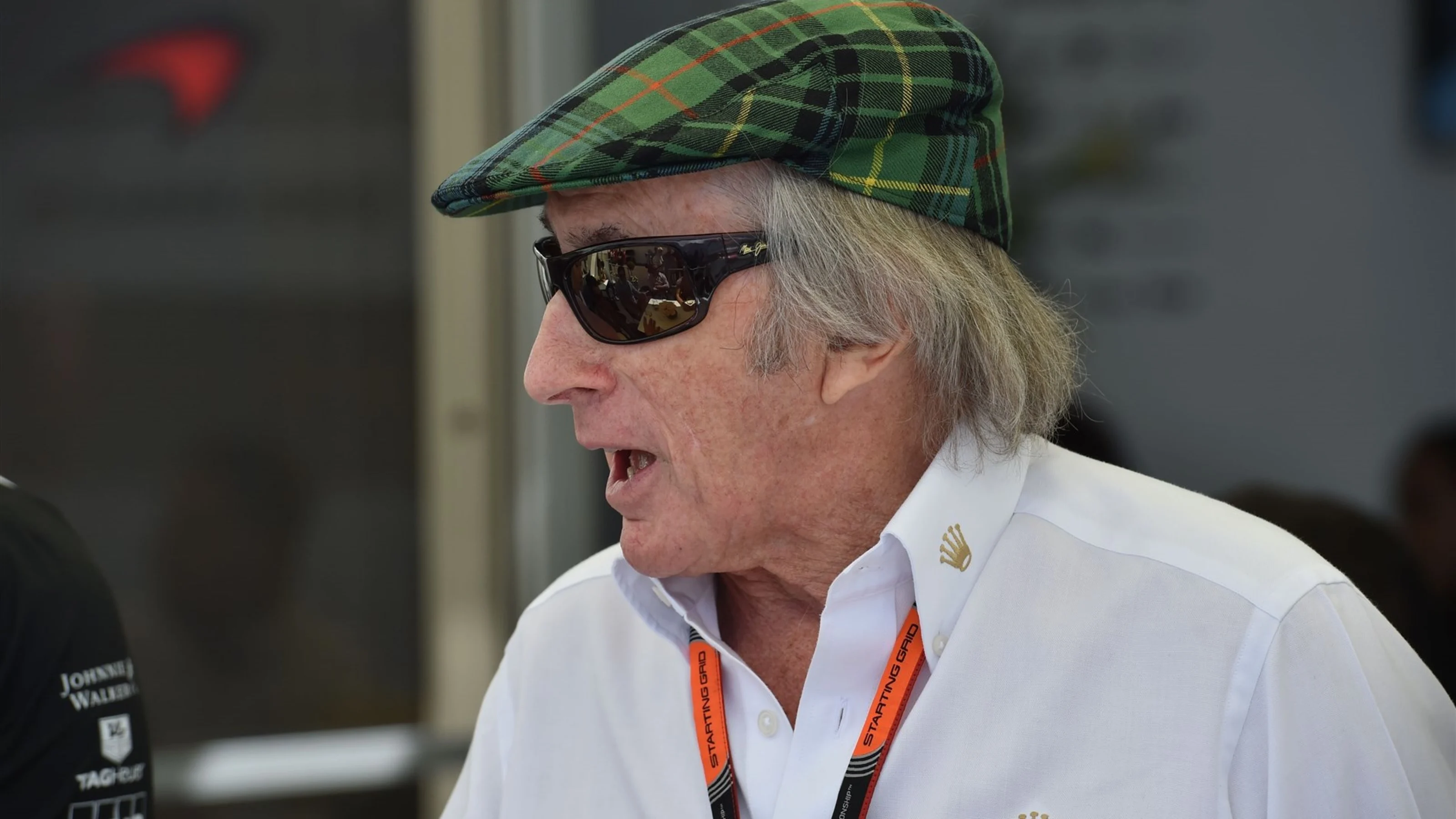 Sir Jackie Stewart (GBR) at Formula One World Championship, Rd7, Canadian Grand Prix, Qualifying,