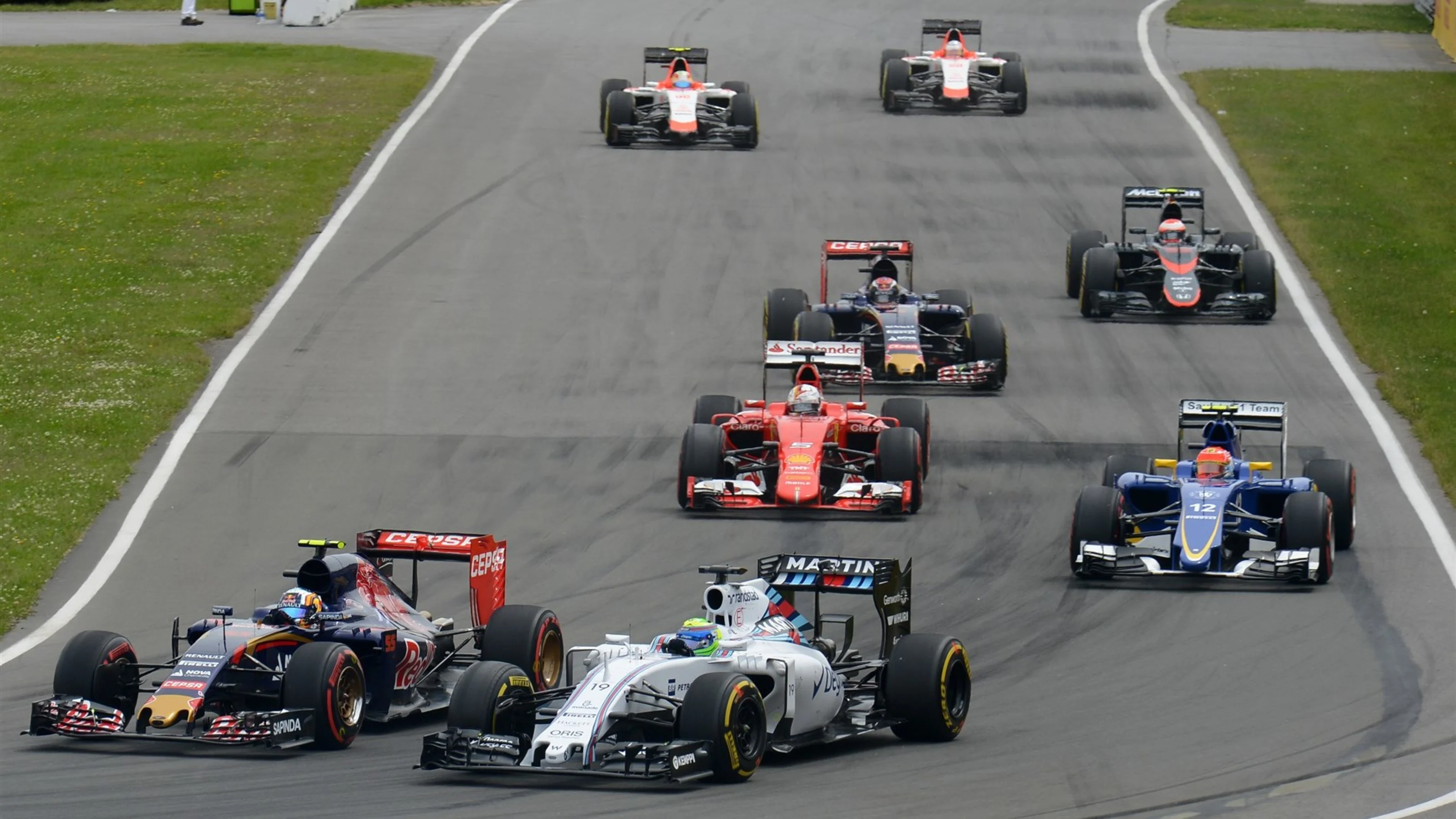 Felipe Massa (BRA) Williams FW37 at Formula One World Championship, Rd7, Canadian Grand Prix, Race,