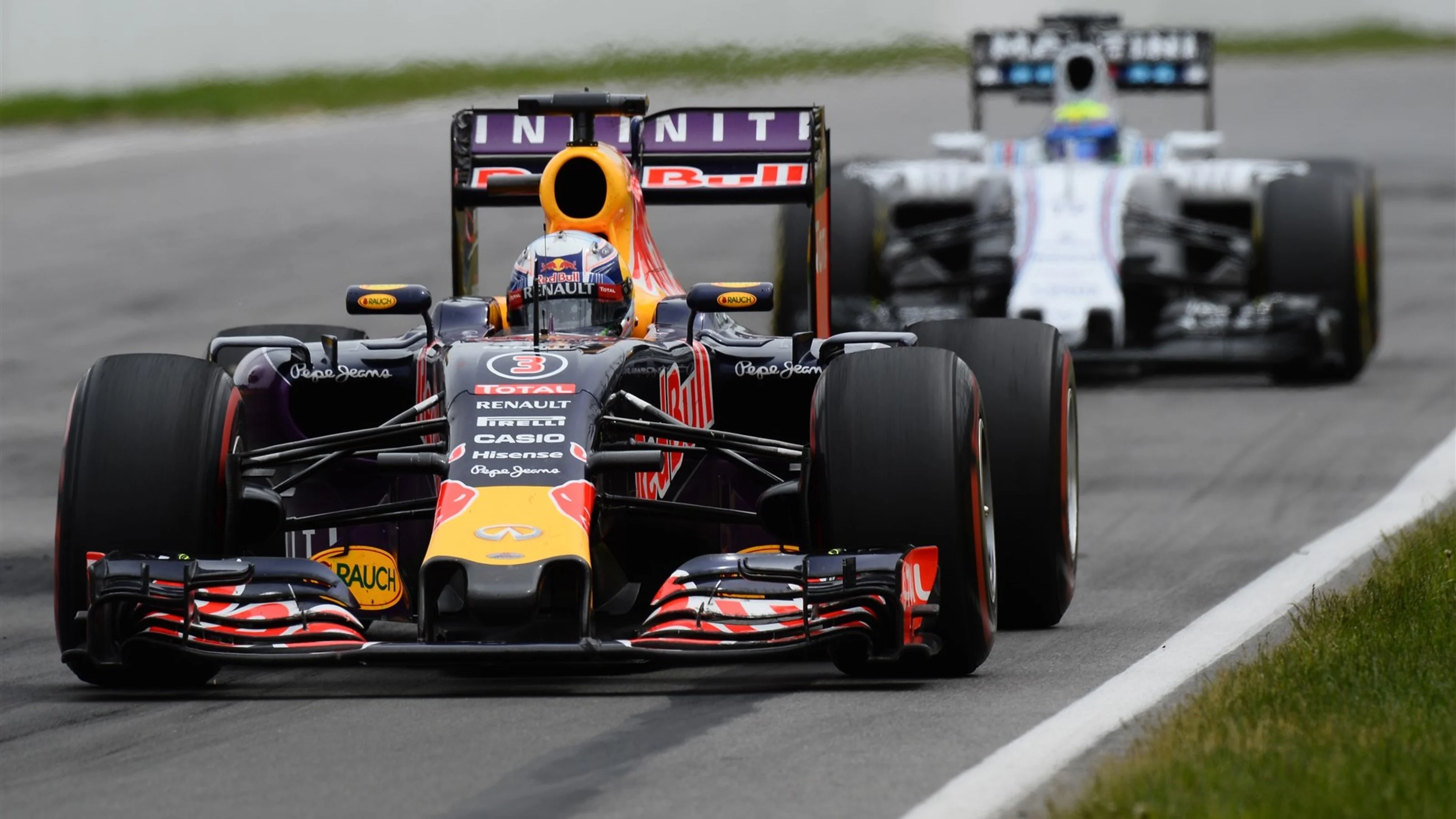 Daniel Ricciardo (AUS) Red Bull Racing RB11 at Formula One World Championship, Rd7, Canadian Grand