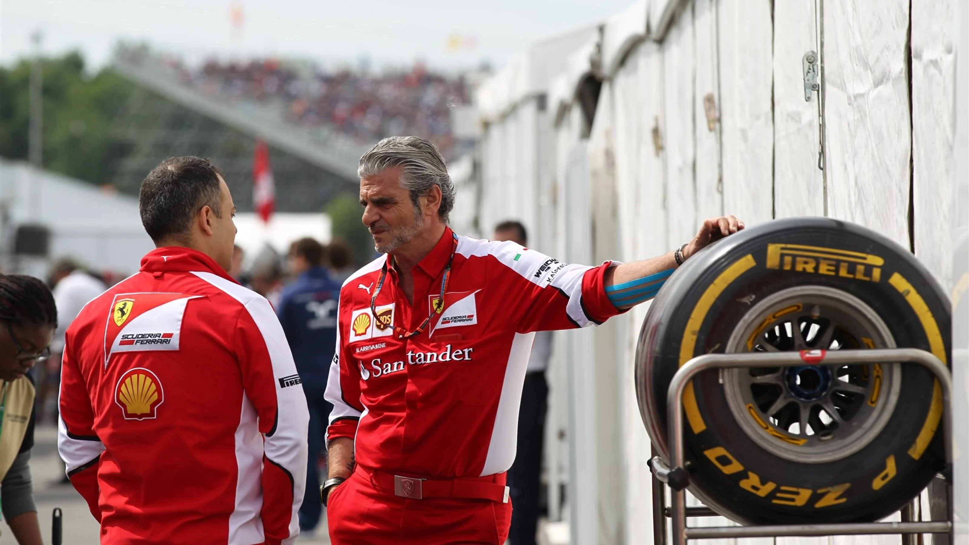 Maurizio Arrivabene (ITA) Ferrari Team Principal at Formula One World Championship, Rd7, Canadian