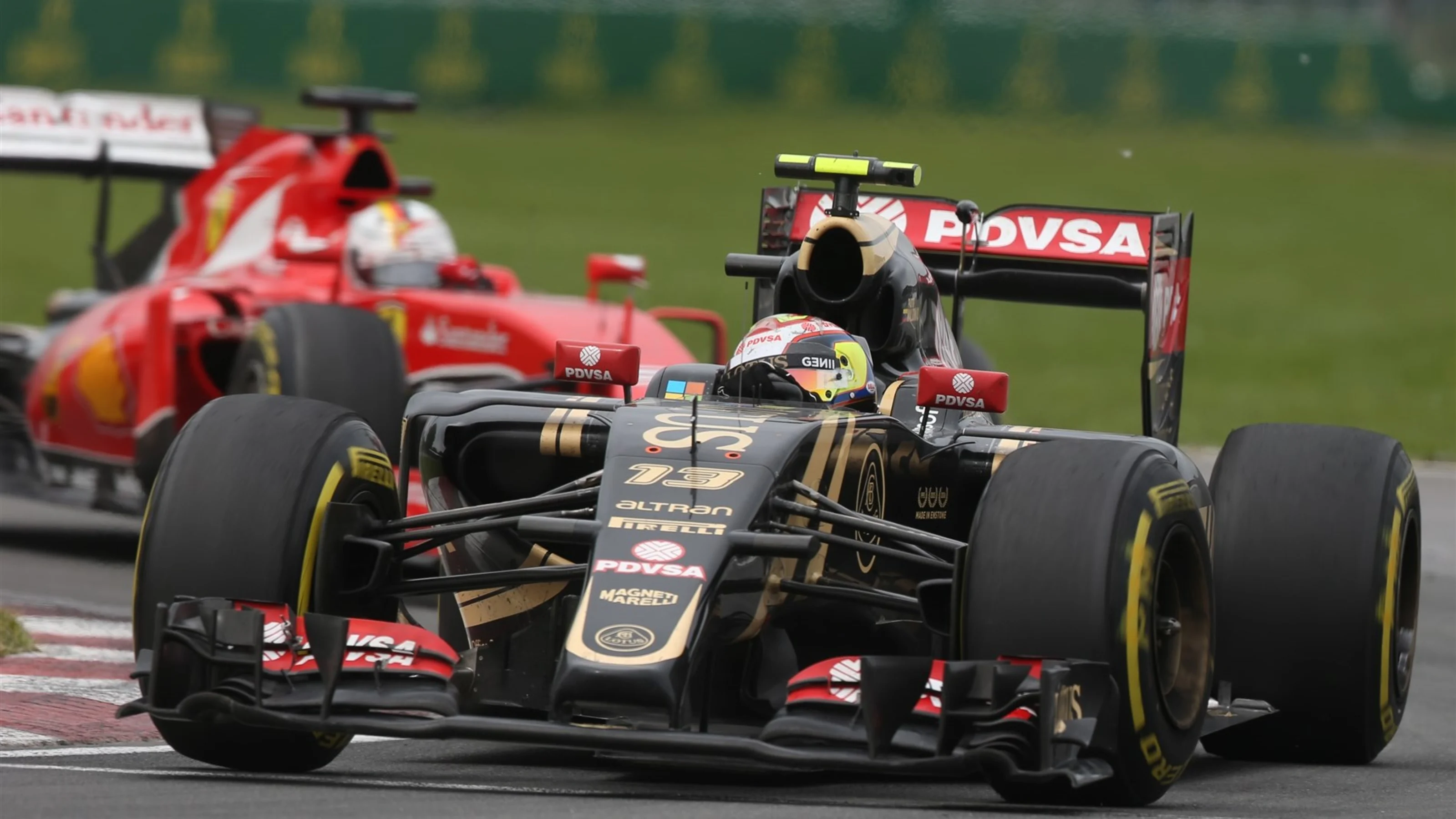 Pastor Maldonado (VEN) Lotus E23 Hybrid at Formula One World Championship, Rd7, Canadian Grand