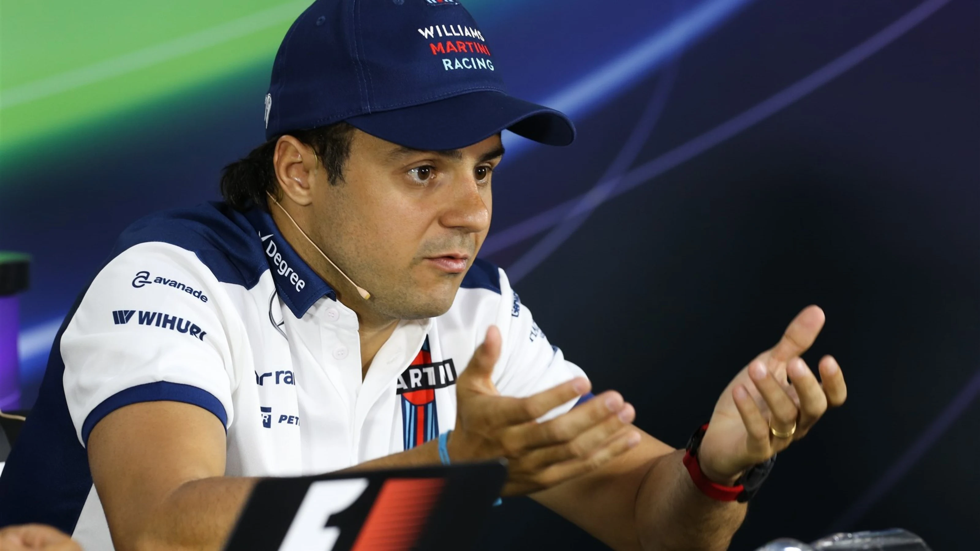 Felipe Massa (BRA) Williams at the Press Confernece at Formula One World Championship, Rd7,