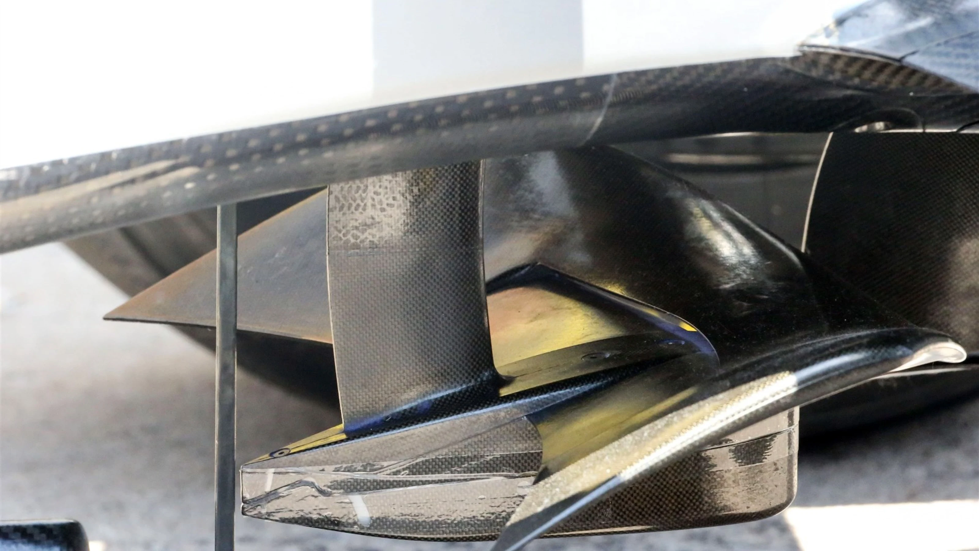 Mercedes AMG F1 W06 aero detail at Formula One World Championship, Rd7, Canadian Grand Prix,
