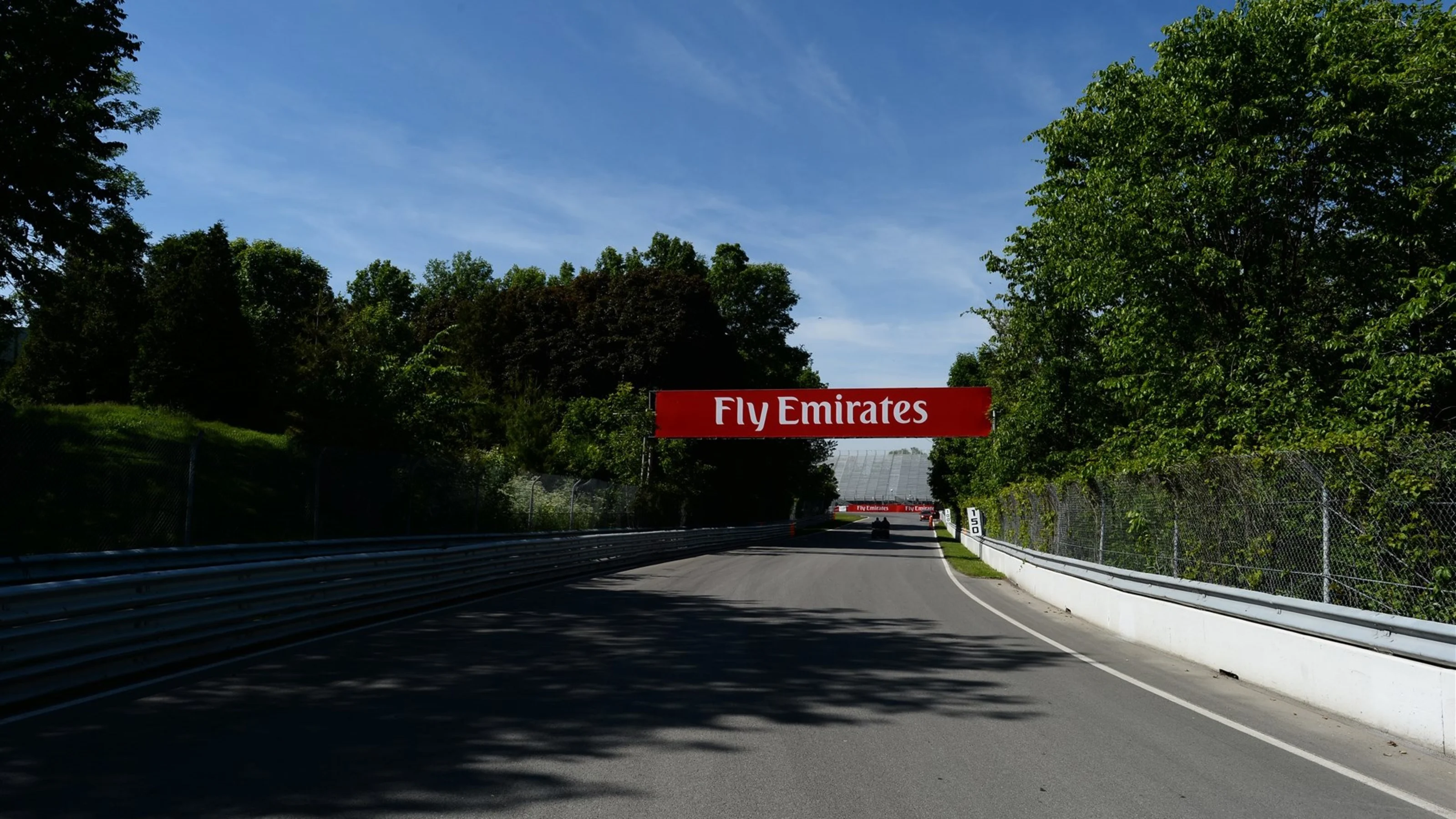 Track view at Formula One World Championship, Rd7, Canadian Grand Prix, Preparations, Montreal,