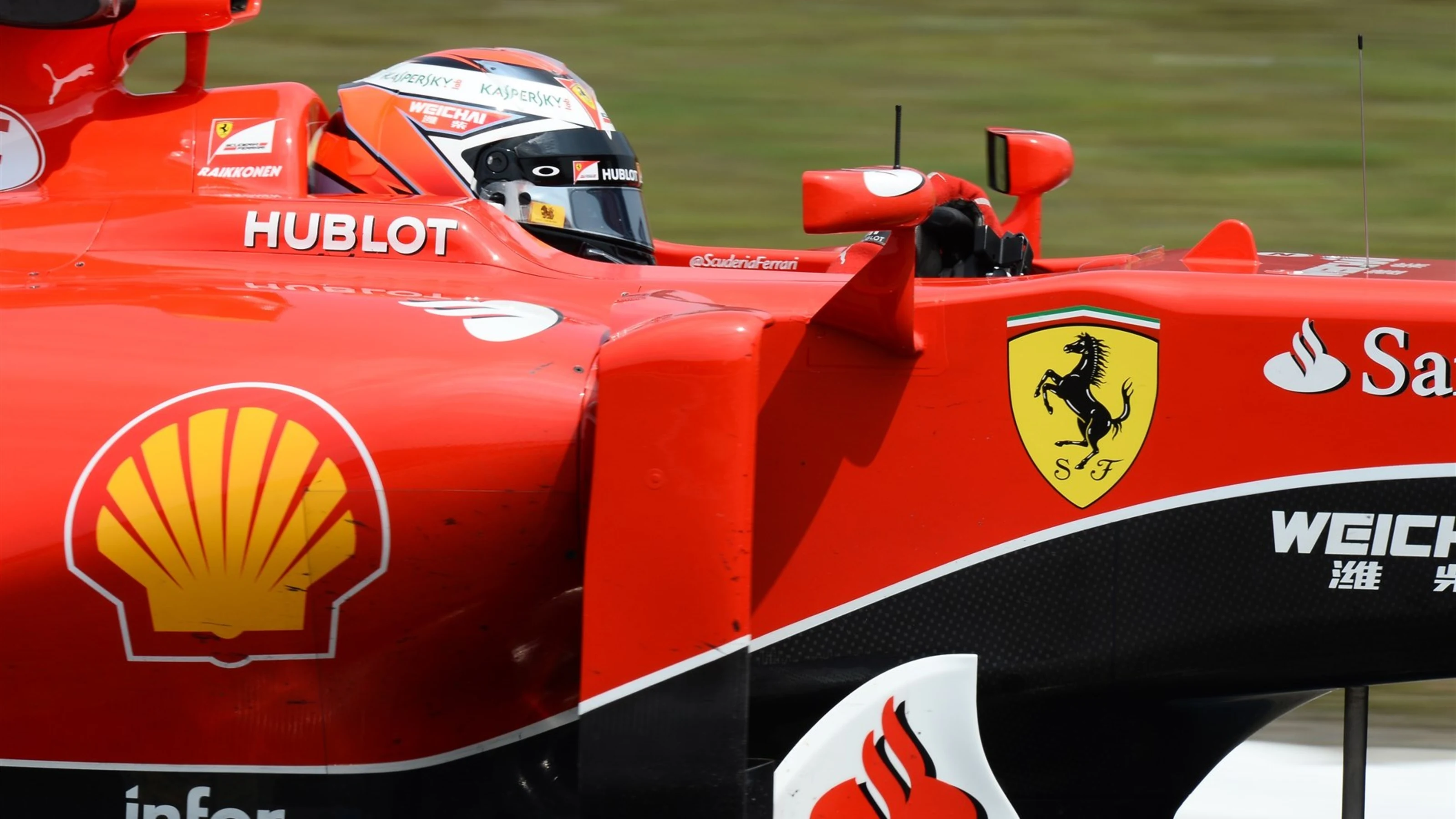 Kimi Raikkonen (FIN) Ferrari SF15-T at Formula One World Championship, Rd3, Chinese Grand Prix,