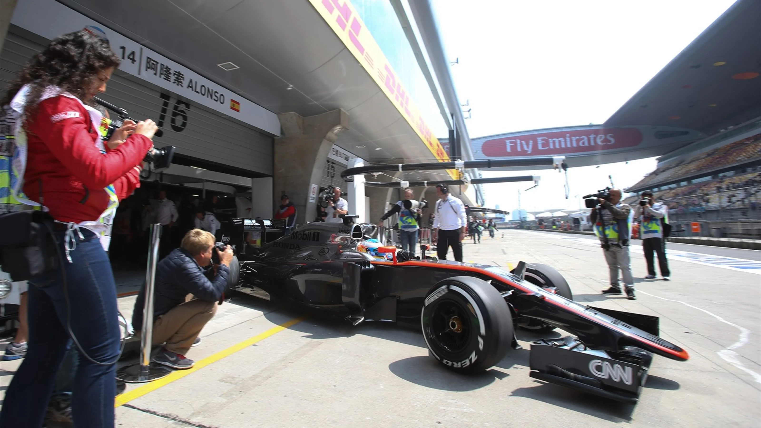 Fernando Alonso (ESP) McLaren MP4-30 at Formula One World Championship, Rd3, Chinese Grand Prix,