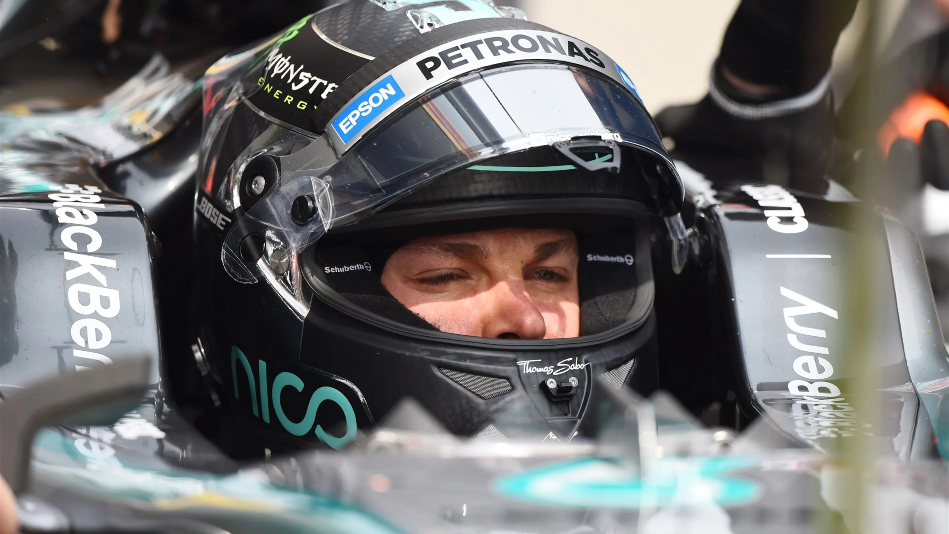 Nico Rosberg (GER) Mercedes AMG F1 W06 at Formula One World Championship, Rd3, Chinese Grand Prix,
