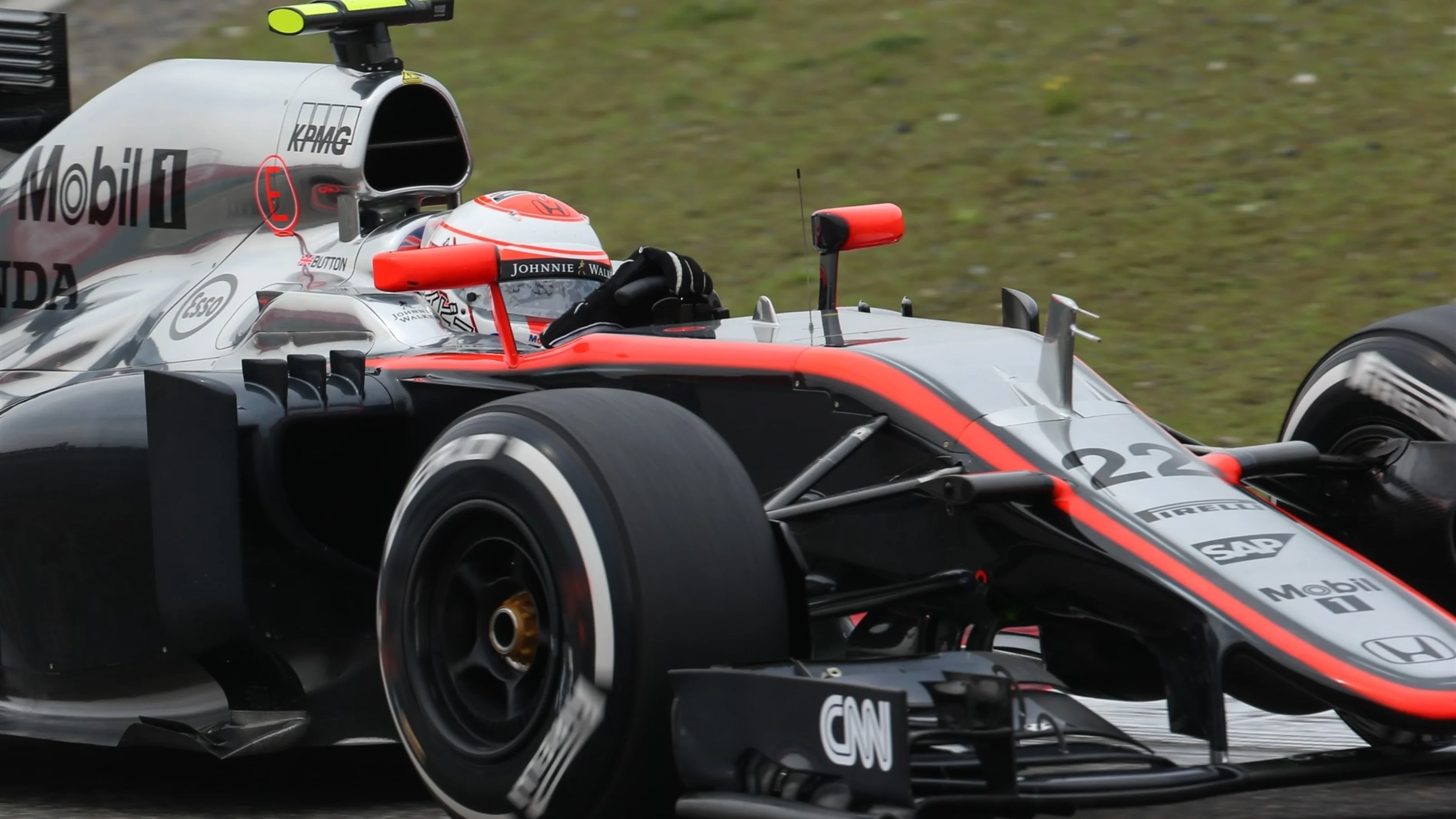 Jenson Button (GBR) McLaren MP4-30 at Formula One World Championship, Rd3, Chinese Grand Prix,