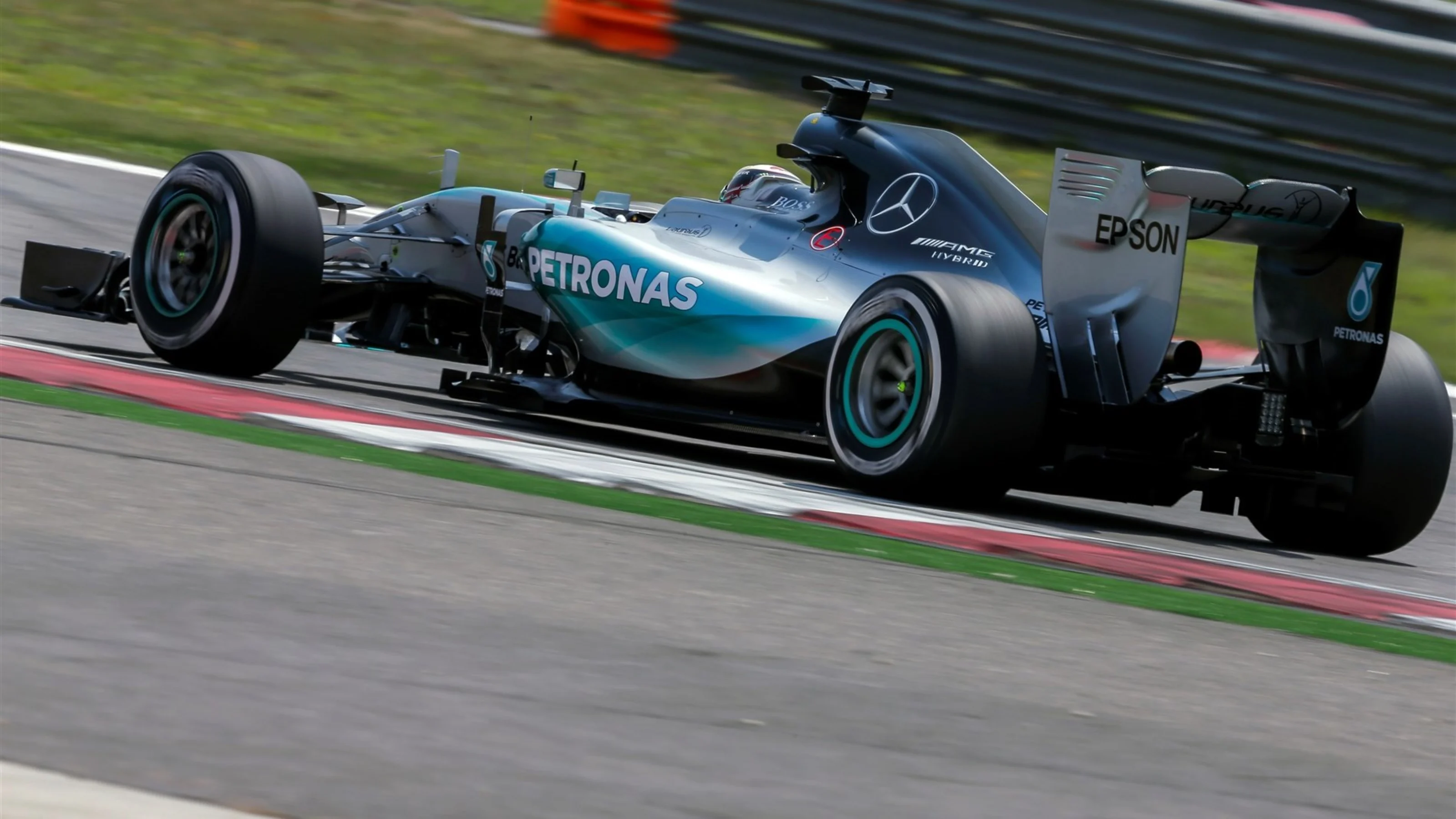 Lewis Hamilton (GBR) Mercedes AMG F1 W06 at Formula One World Championship, Rd3, Chinese Grand
