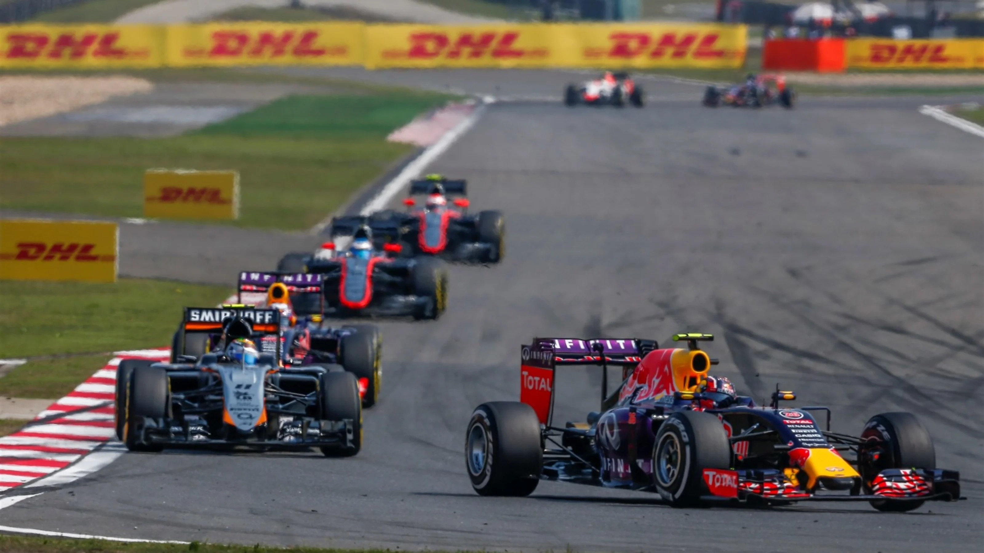 Daniil Kvyat (RUS) Red Bull Racing RB11 at Formula One World Championship, Rd3, Chinese Grand Prix,