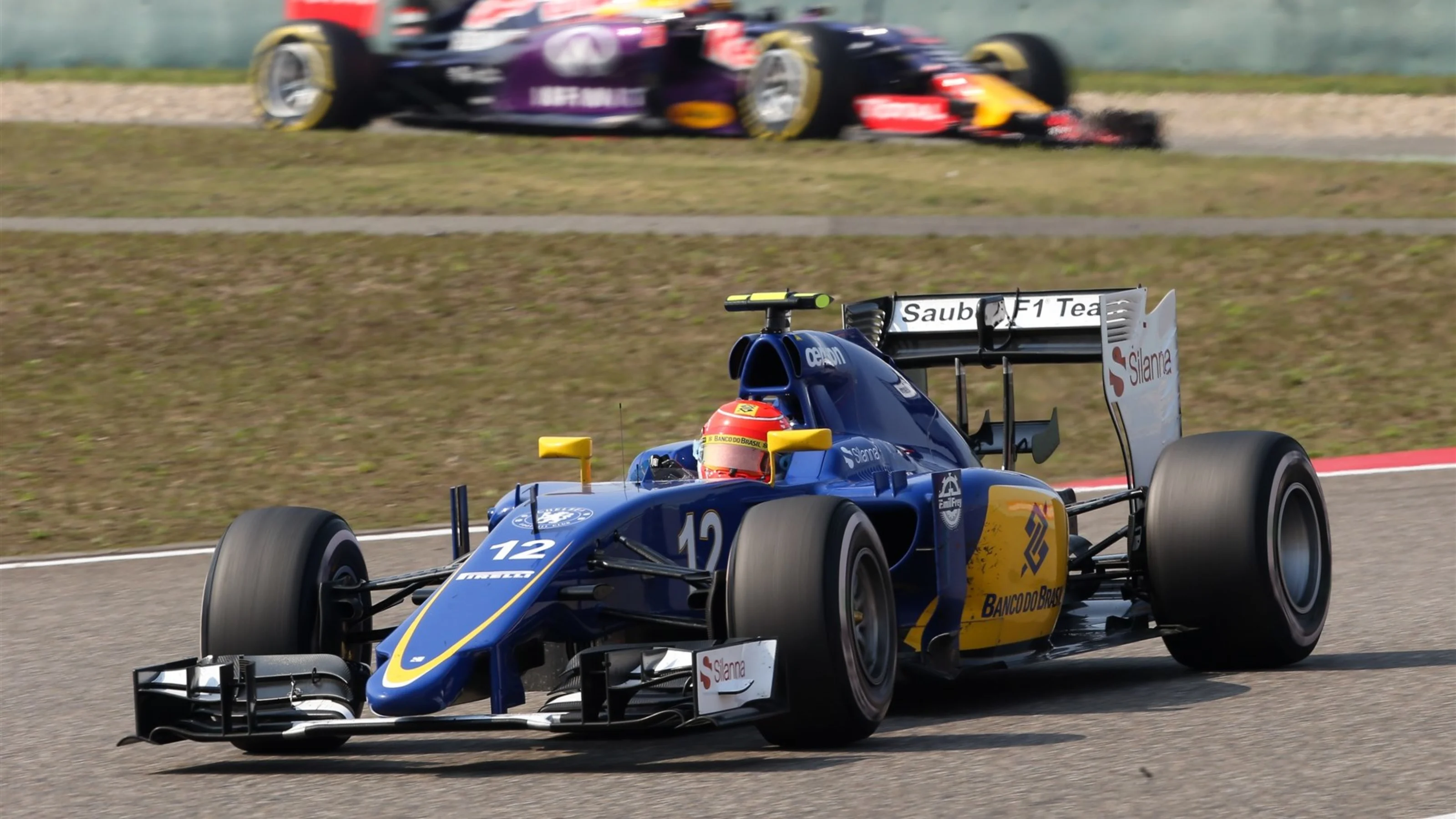 Felipe Nasr (BRA) Sauber C34 at Formula One World Championship, Rd3, Chinese Grand Prix, Race,
