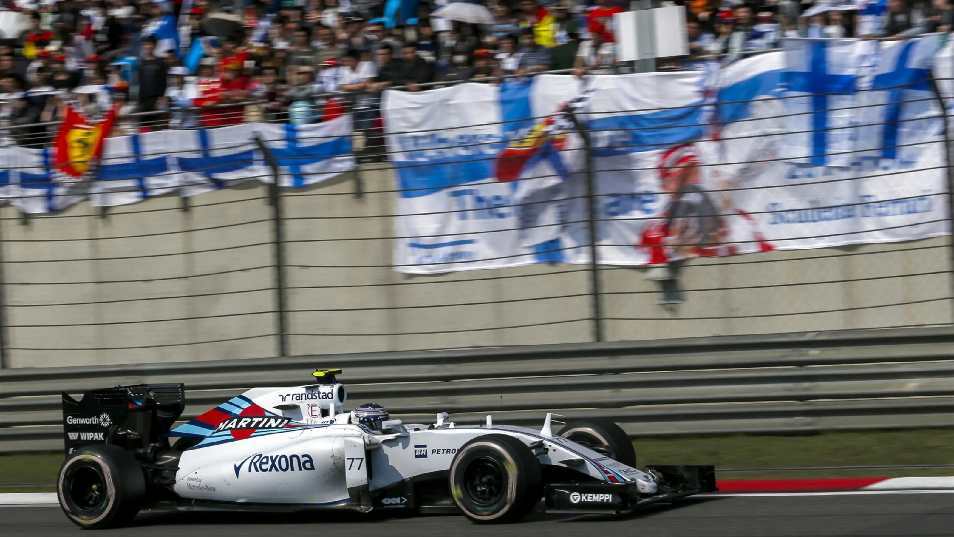 Valtteri Bottas (FIN) Williams FW37 at Formula One World Championship, Rd3, Chinese Grand Prix,