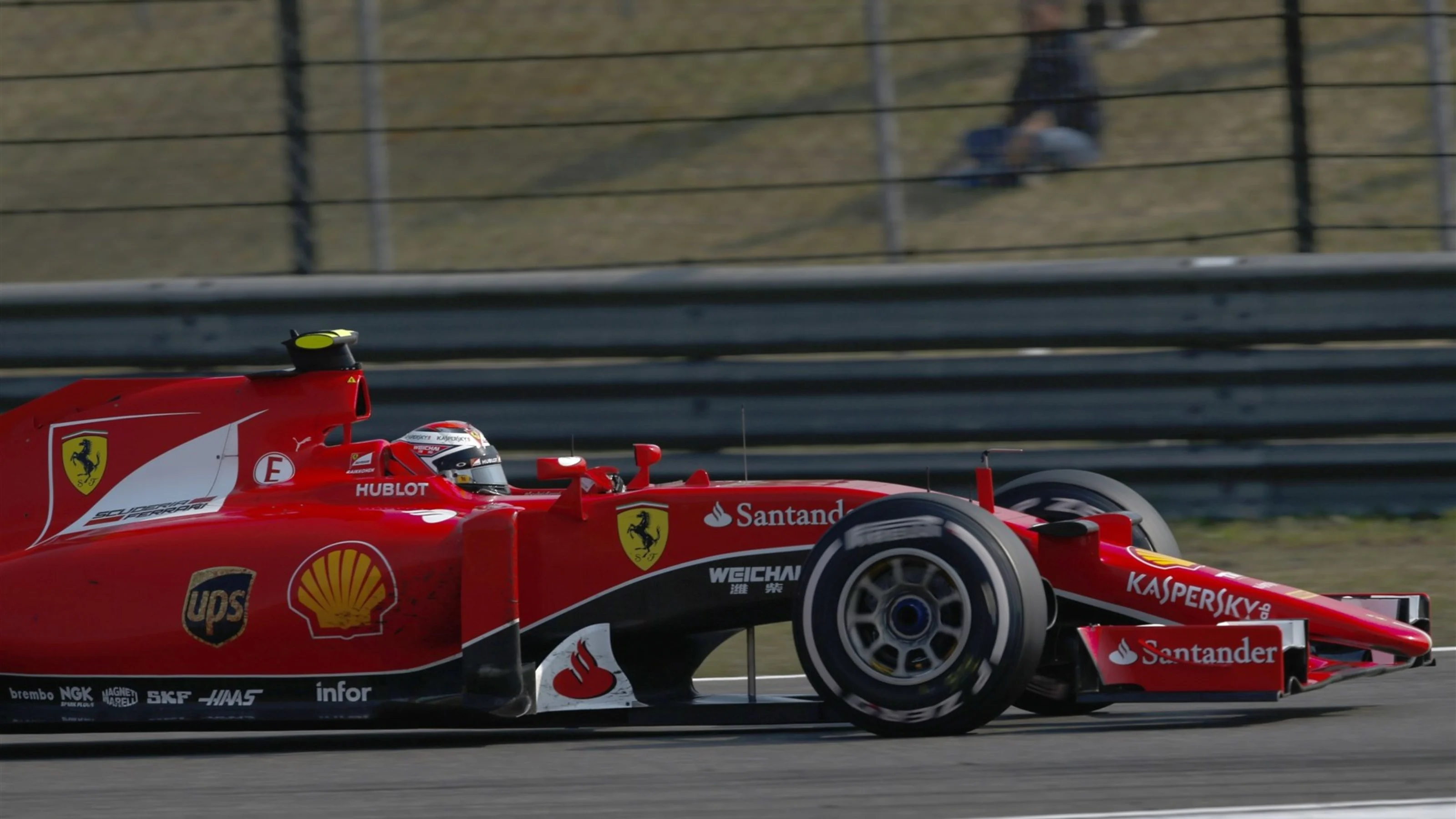 Kimi Raikkonen (FIN) Ferrari SF15-T at Formula One World Championship, Rd3, Chinese Grand Prix,