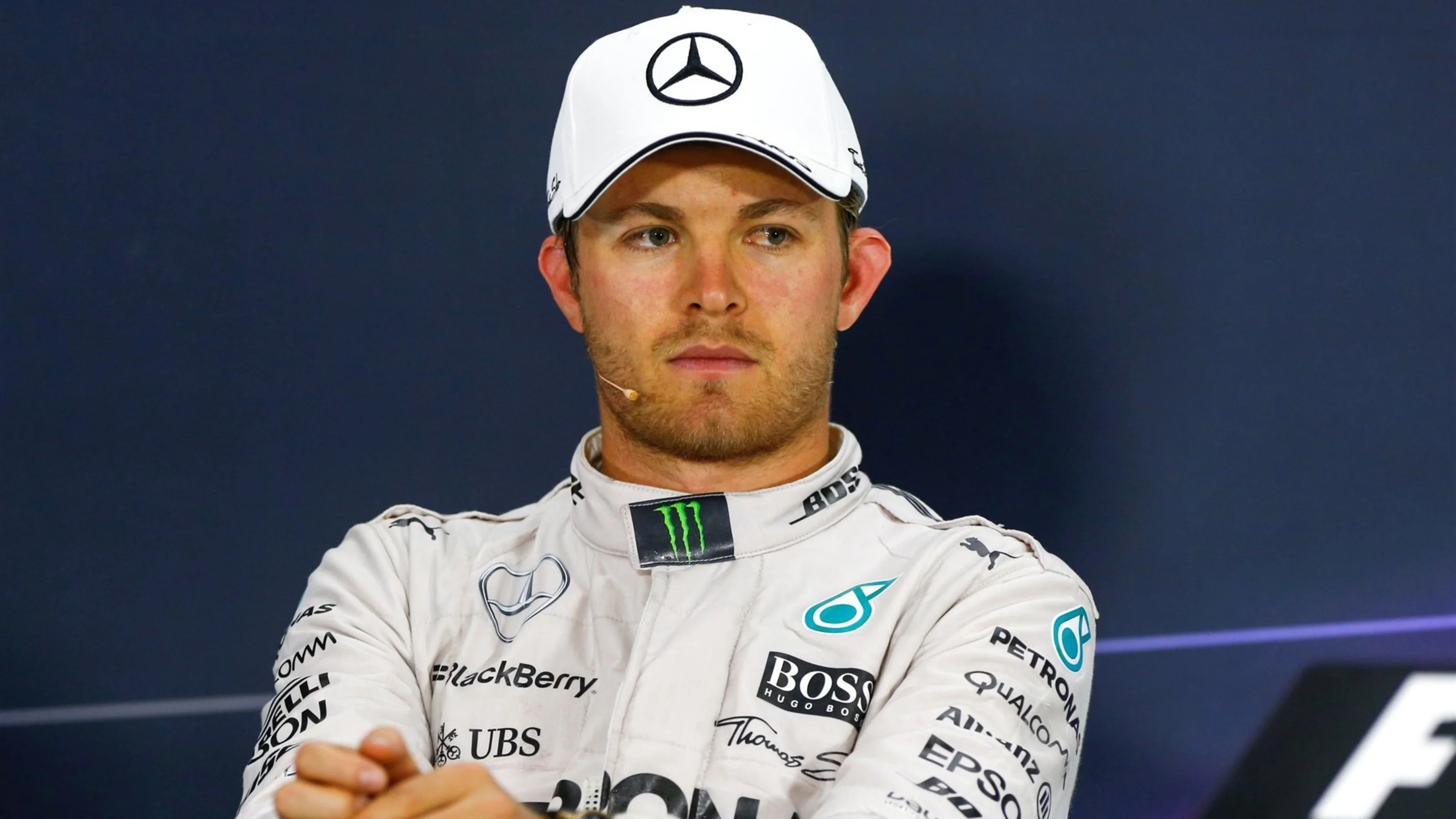 Nico Rosberg (GER) Mercedes AMG F1 in the Press Conference at Formula One World Championship, Rd3,