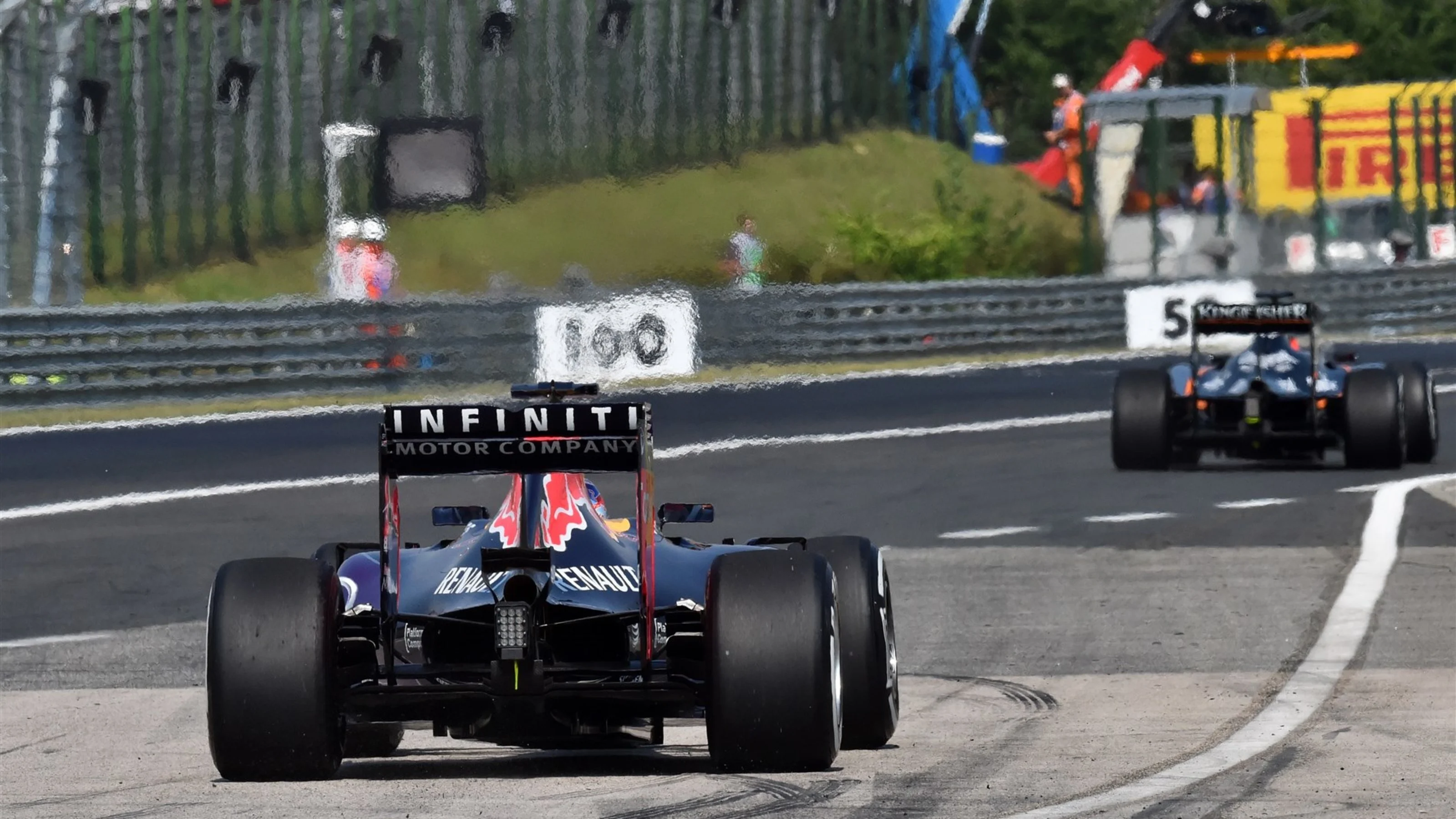Daniel Ricciardo (AUS) Red Bull Racing RB11 at Formula One World Championship, Rd10, Hungarian