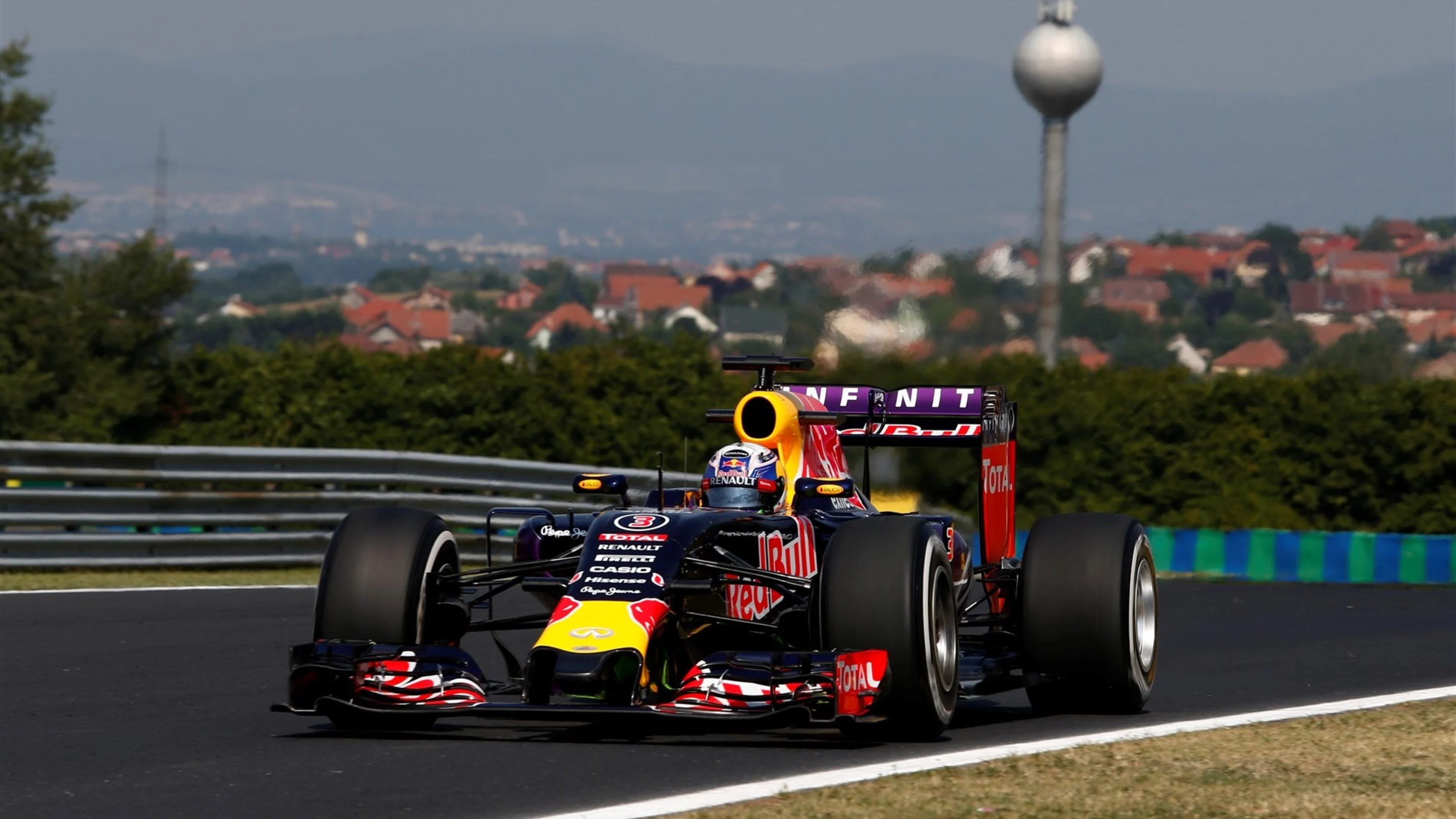 Daniel Ricciardo (AUS) Red Bull Racing RB11 at Formula One World Championship, Rd10, Hungarian