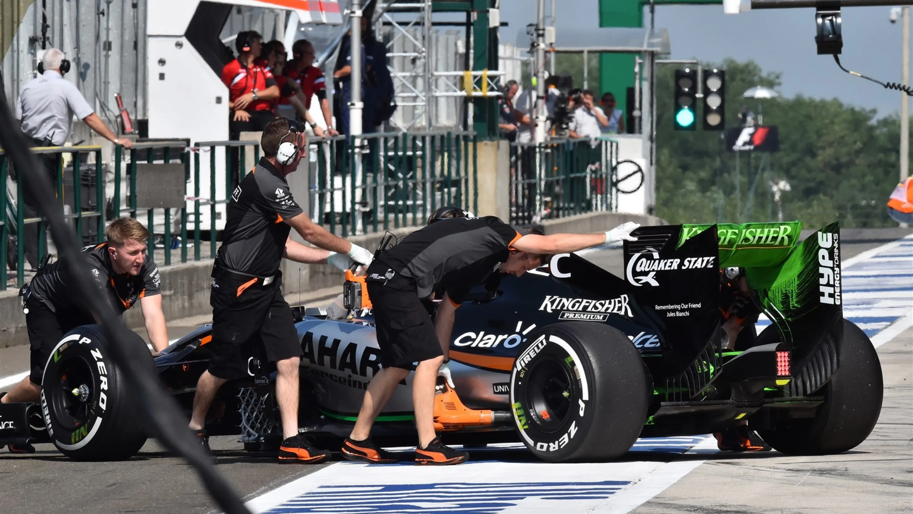 Nico Hulkenberg (GER) Force India VJM08 at Formula One World Championship, Rd10, Hungarian Grand