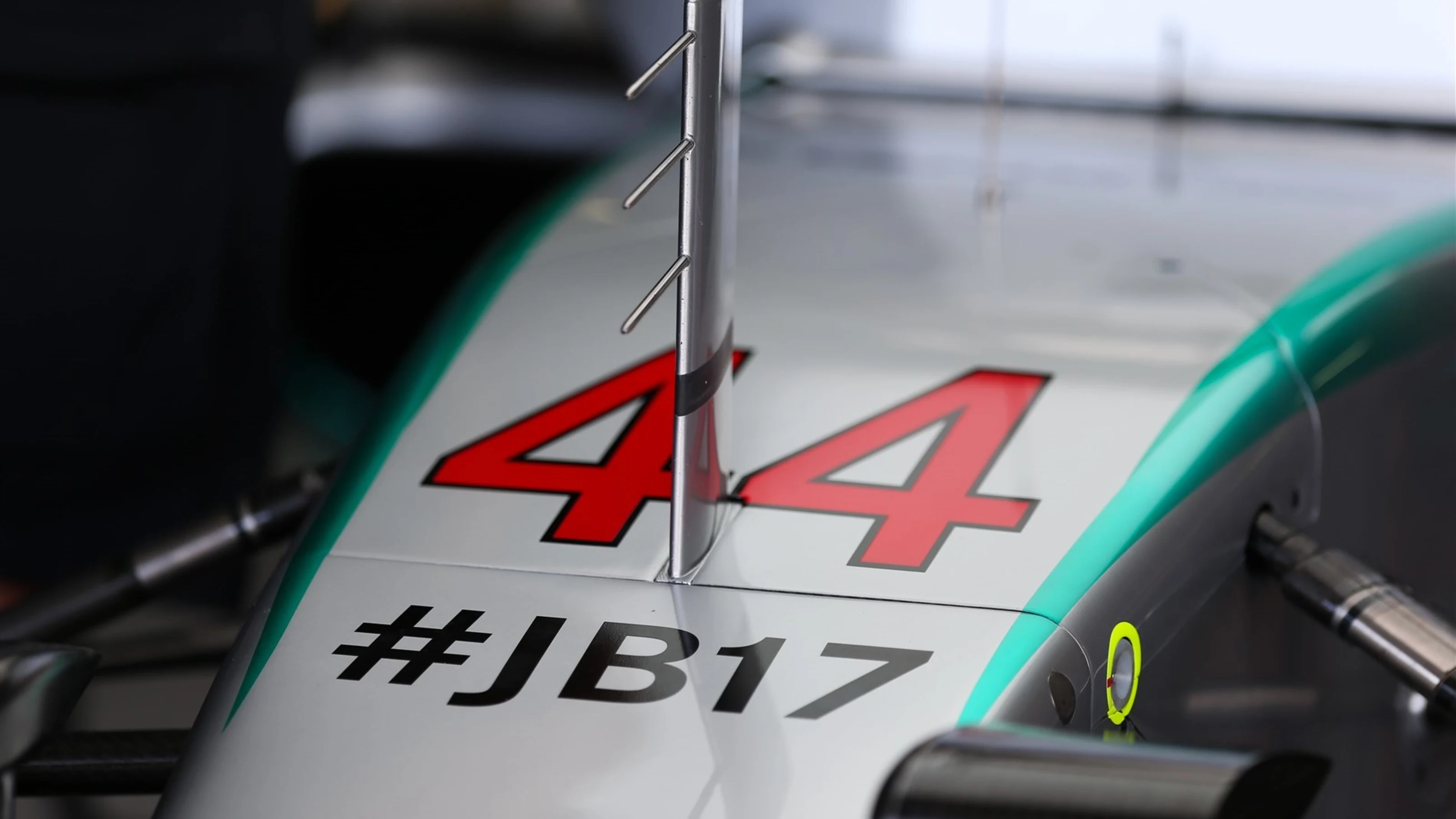 Mercedes AMG F1 W06 aero sensor at Formula One World Championship, Rd10, Hungarian Grand Prix,