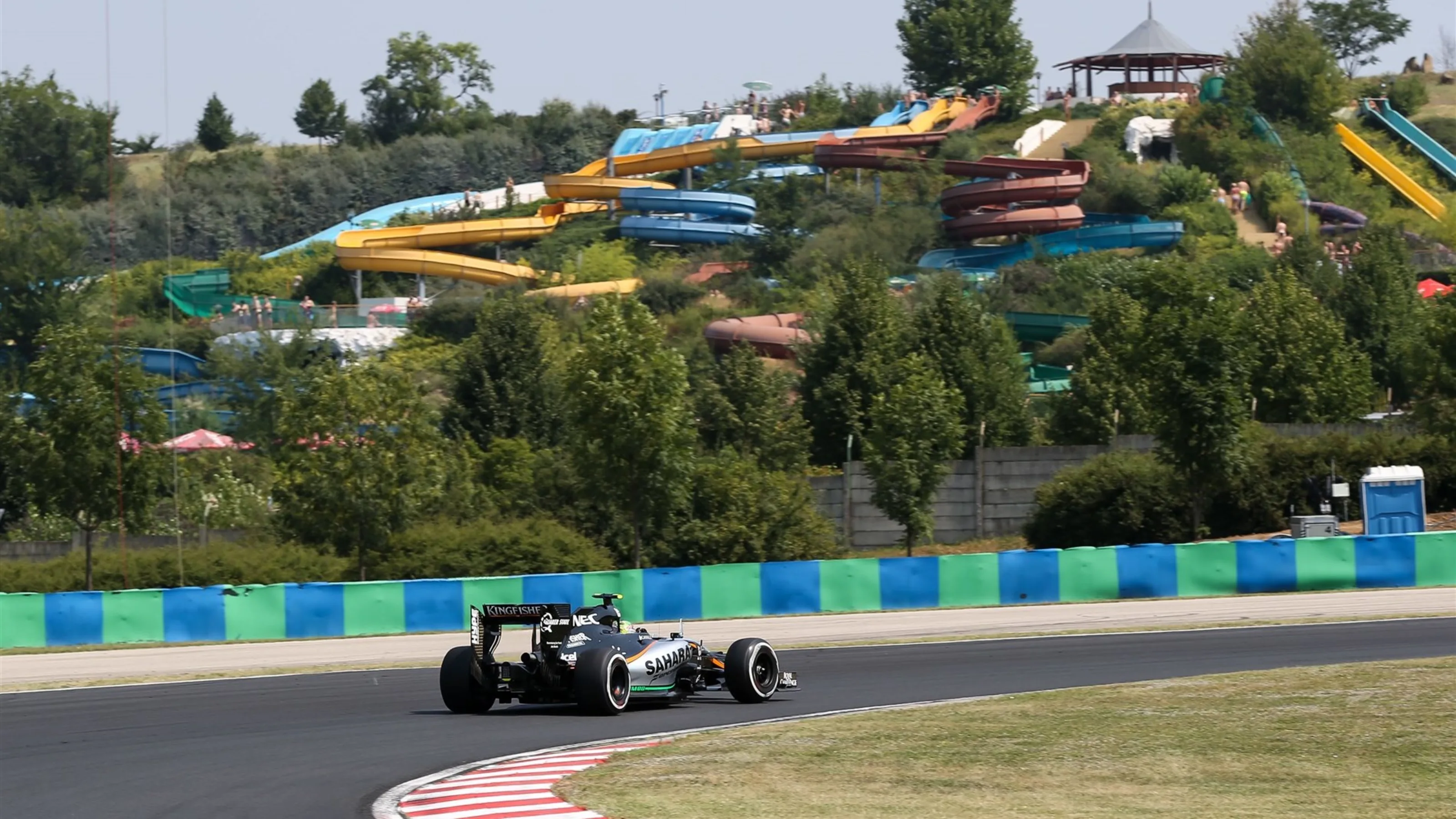 Sergio Perez (MEX) Force India VJM08 at Formula One World Championship, Rd10, Hungarian Grand Prix,