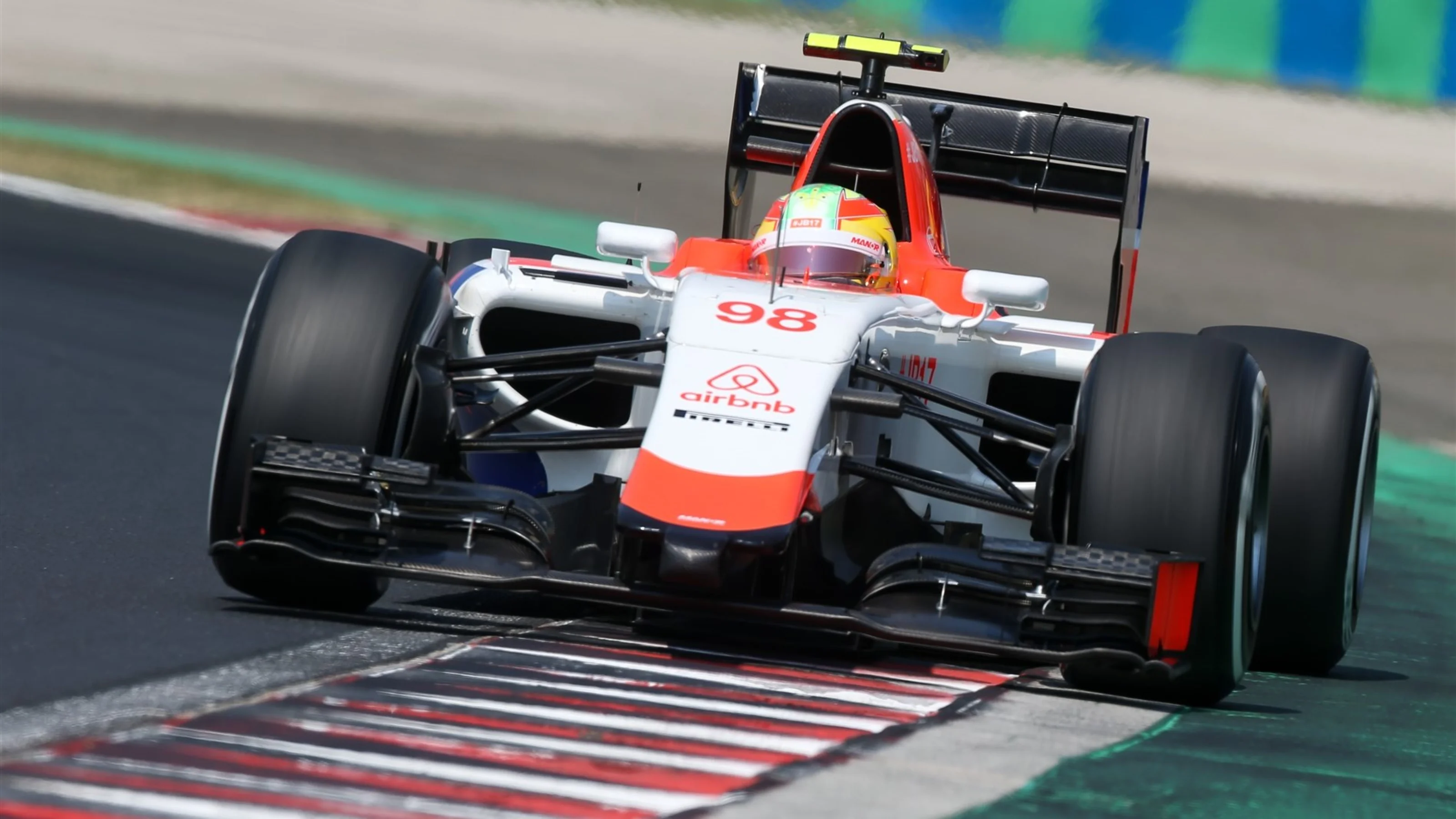 Roberto Merhi (ESP) Manor GP at Formula One World Championship, Rd10, Hungarian Grand Prix,