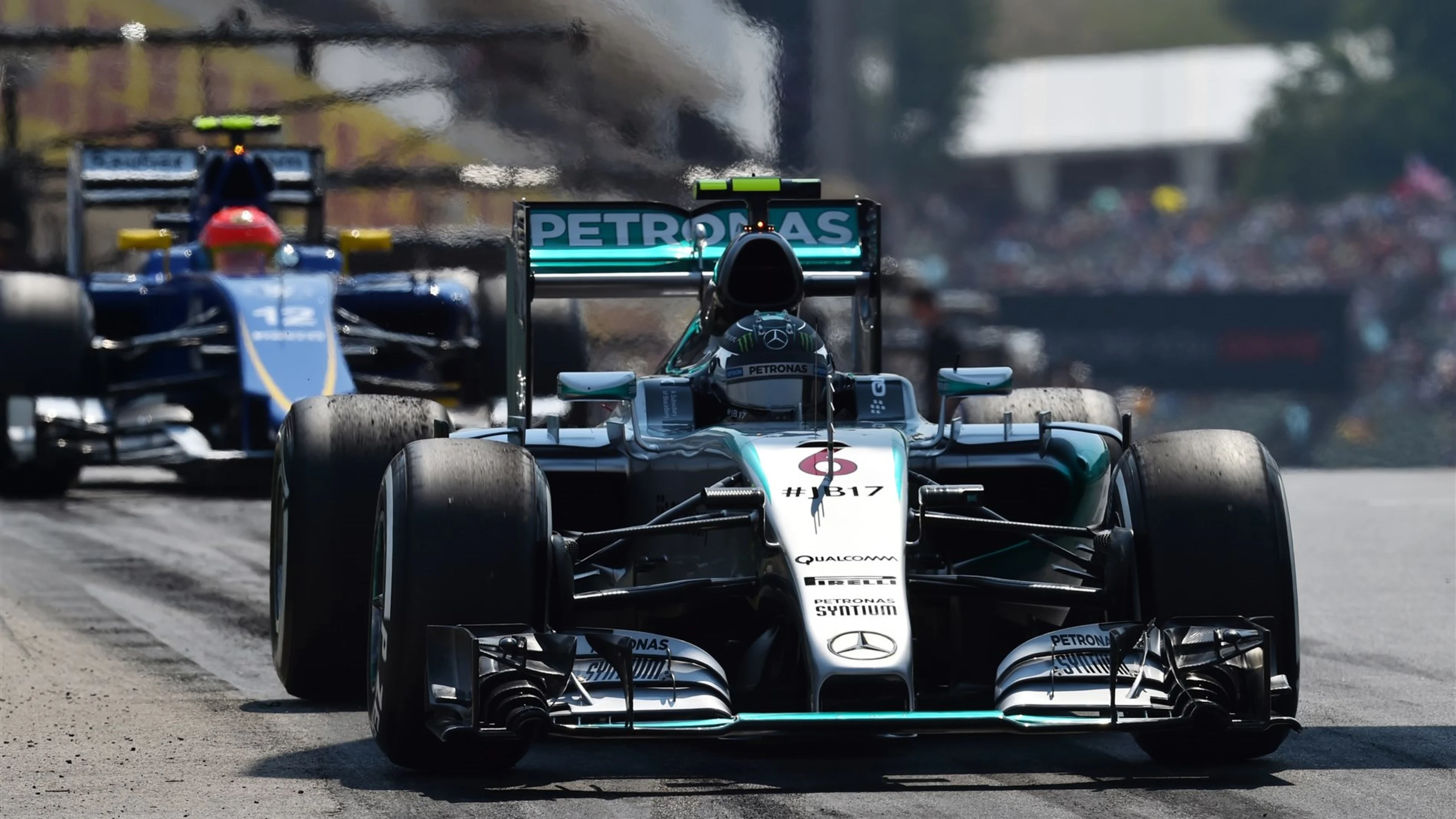 Nico Rosberg (GER) Mercedes AMG F1 W06 at Formula One World Championship, Rd10, Hungarian Grand