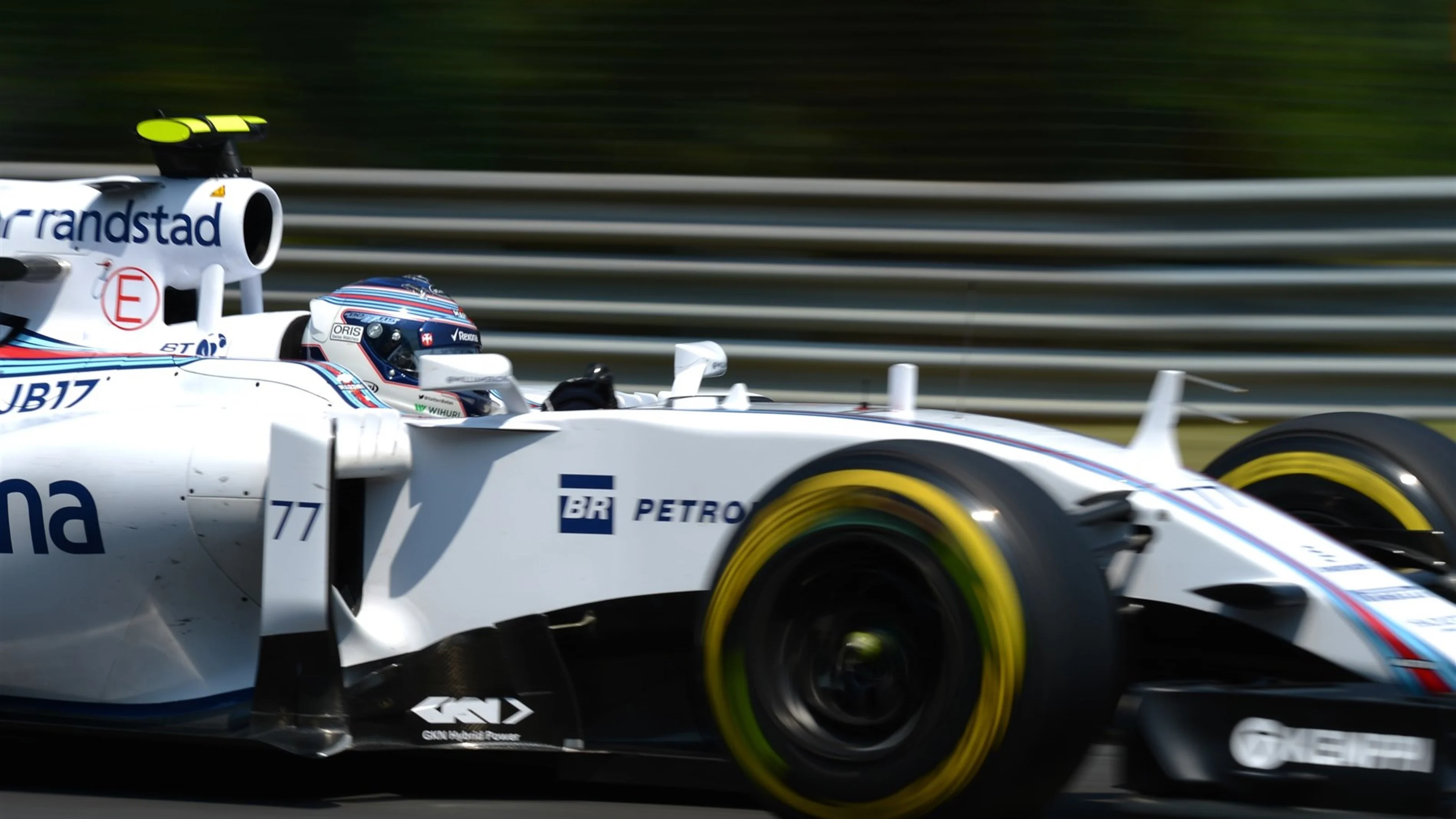 Valtteri Bottas (FIN) Williams FW37 at Formula One World Championship, Rd10, Hungarian Grand Prix,
