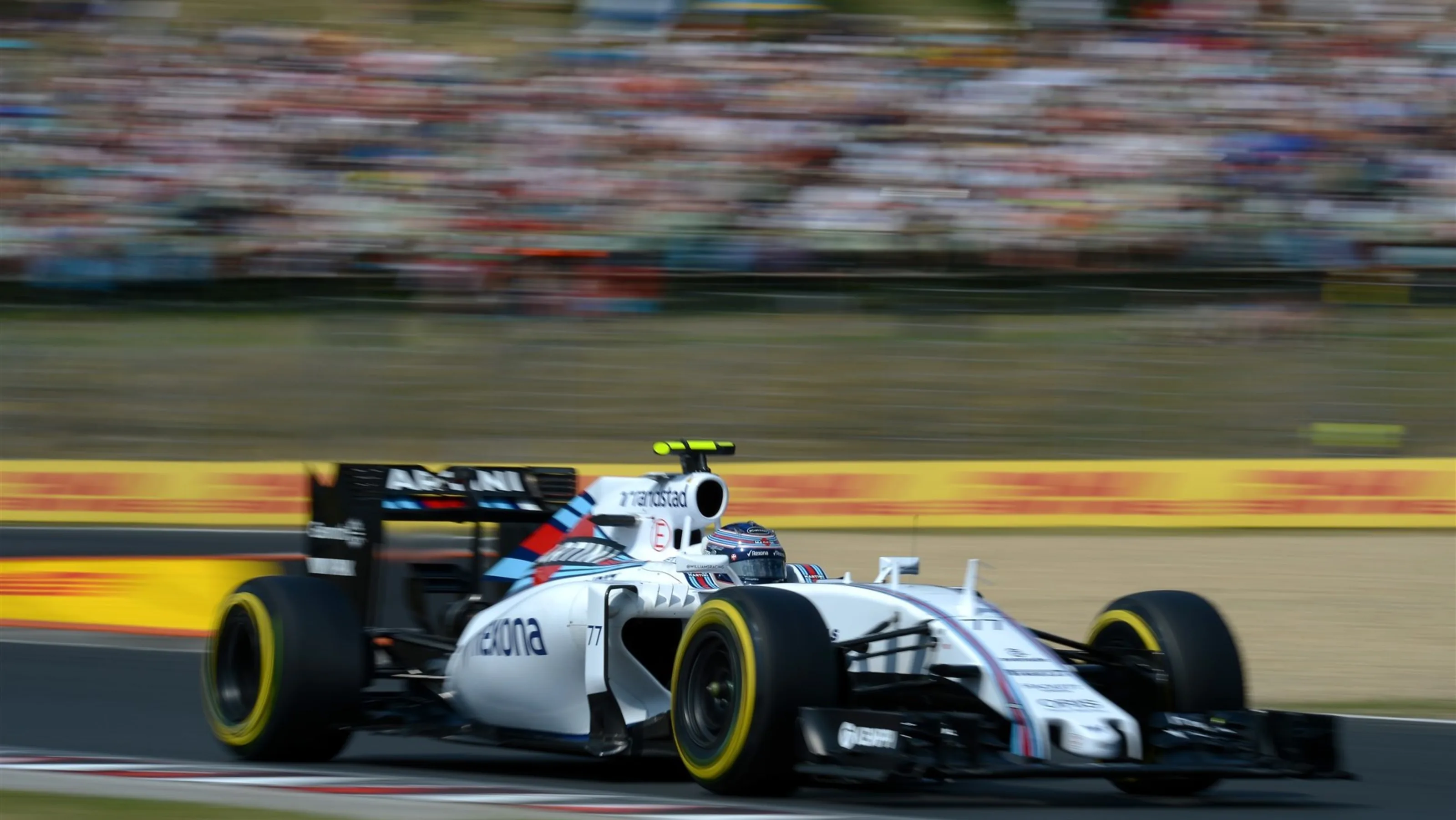 Valtteri Bottas (FIN) Williams FW37 at Formula One World Championship, Rd10, Hungarian Grand Prix,